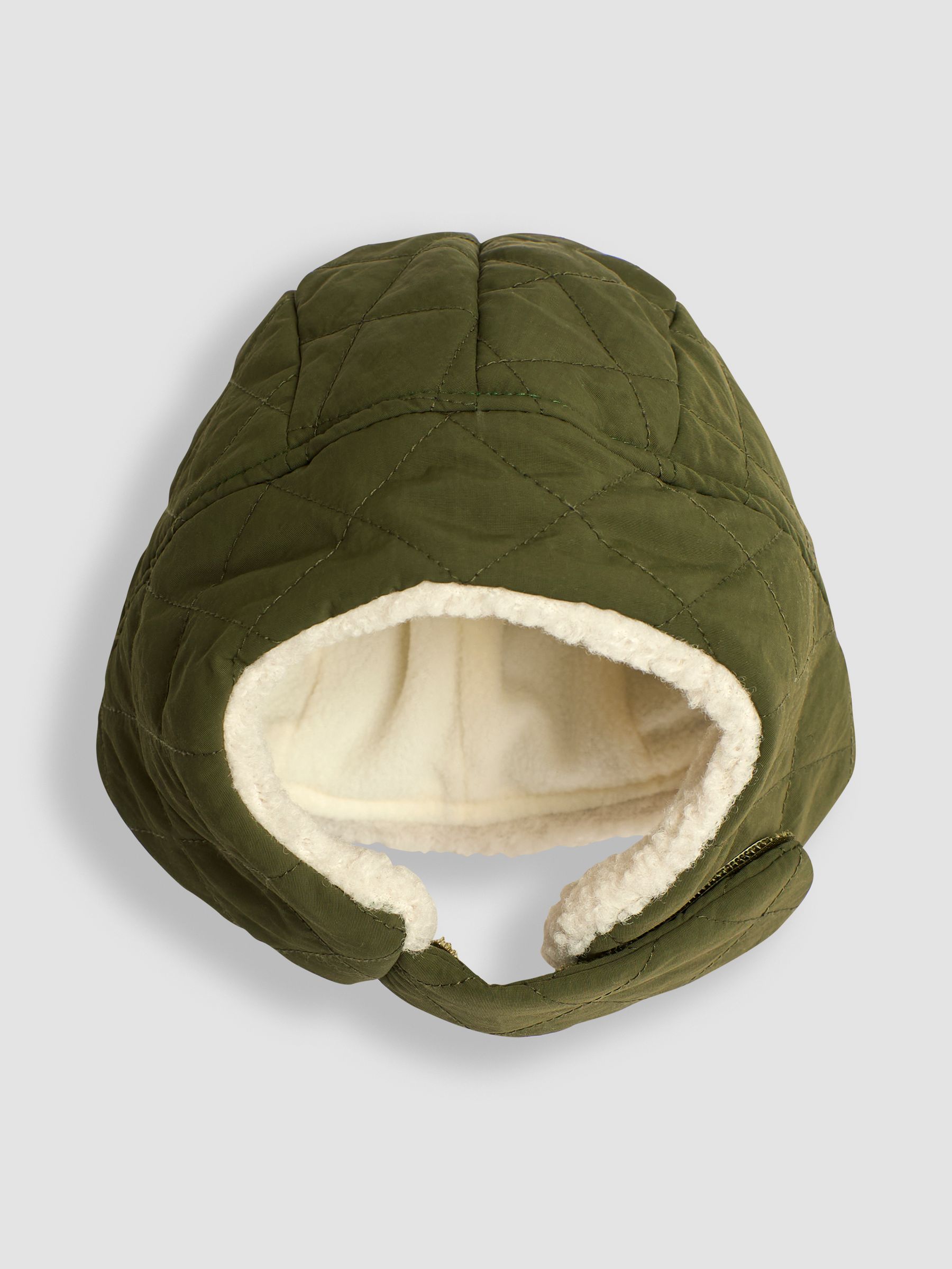 Khaki Green Cosy Cord Hat - Image 3 of 3