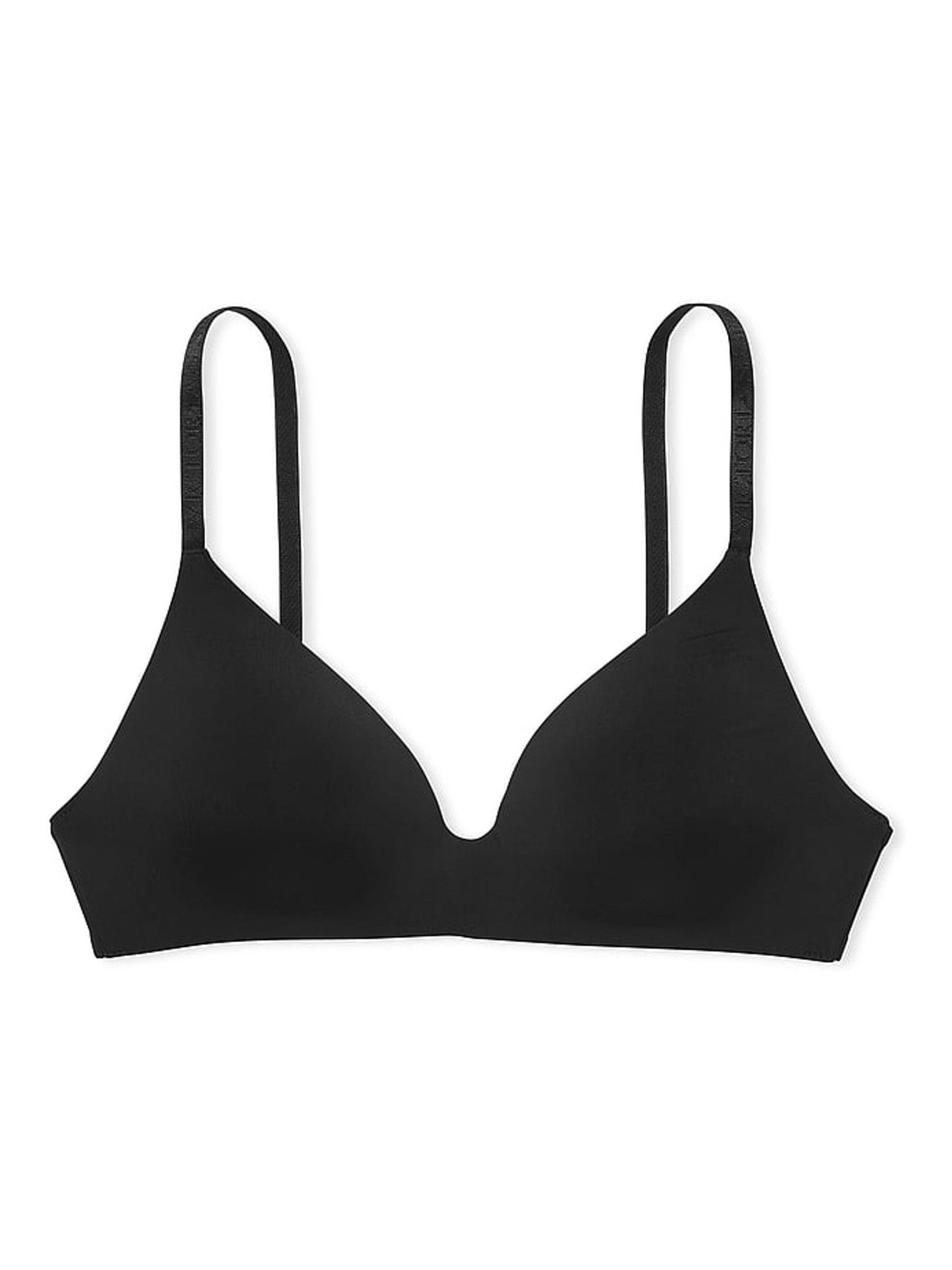 Black Strap Non Wired Lightly Lined Bra - Image 3 of 3