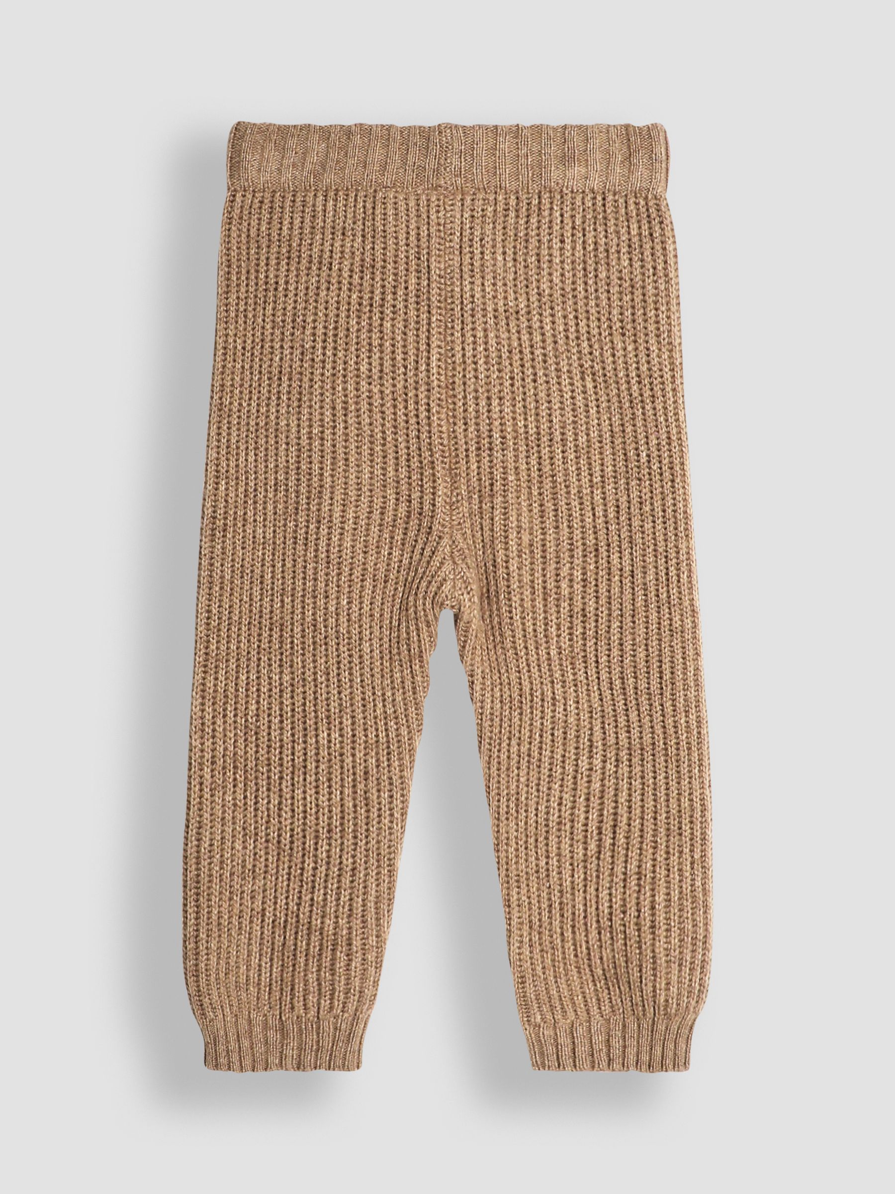 Natural Knitted Giraffe Jumper And Trouser Baby Set - Image 5 of 5
