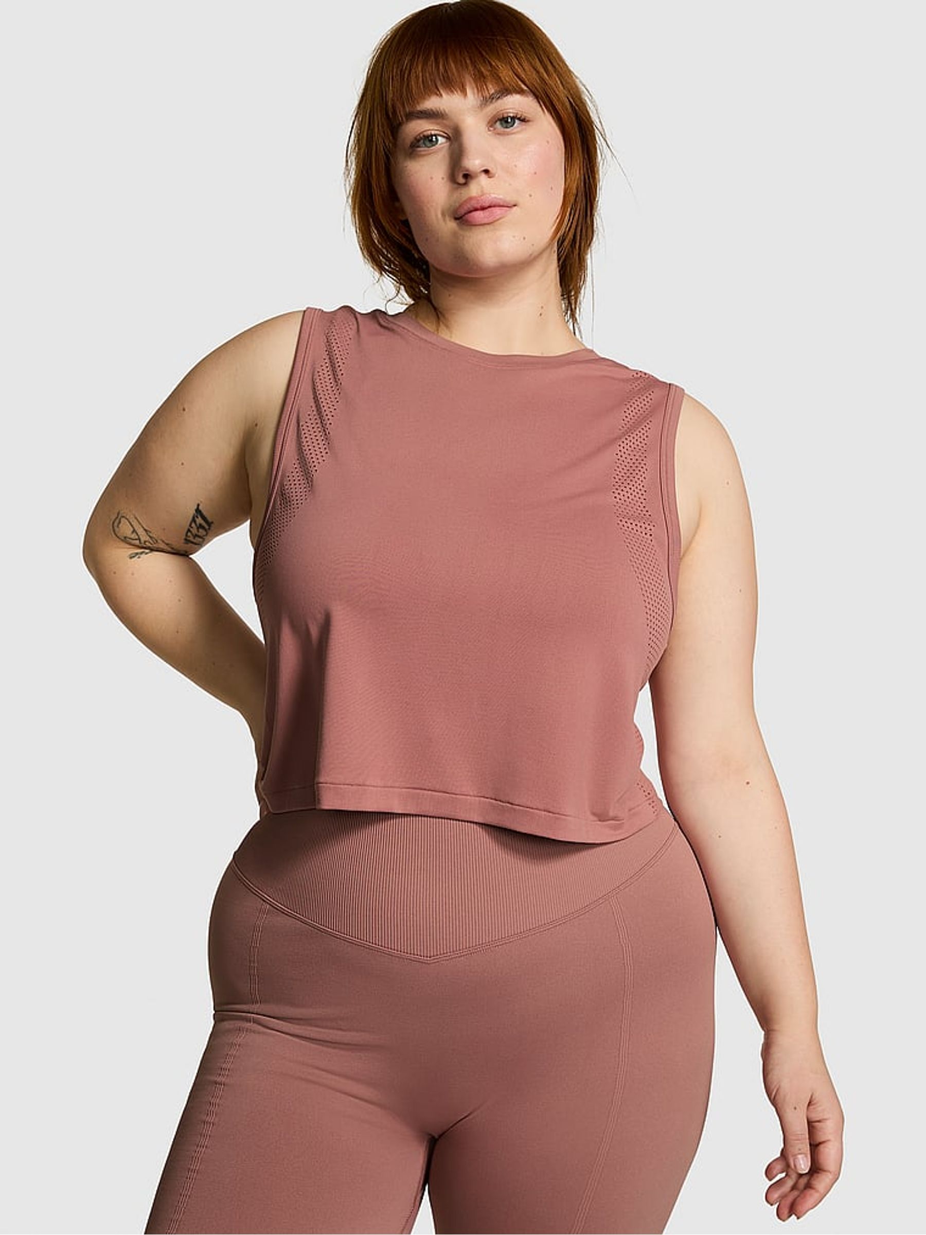 Winsor Rose Seamless Muscle Tank Top - Image 1 of 4