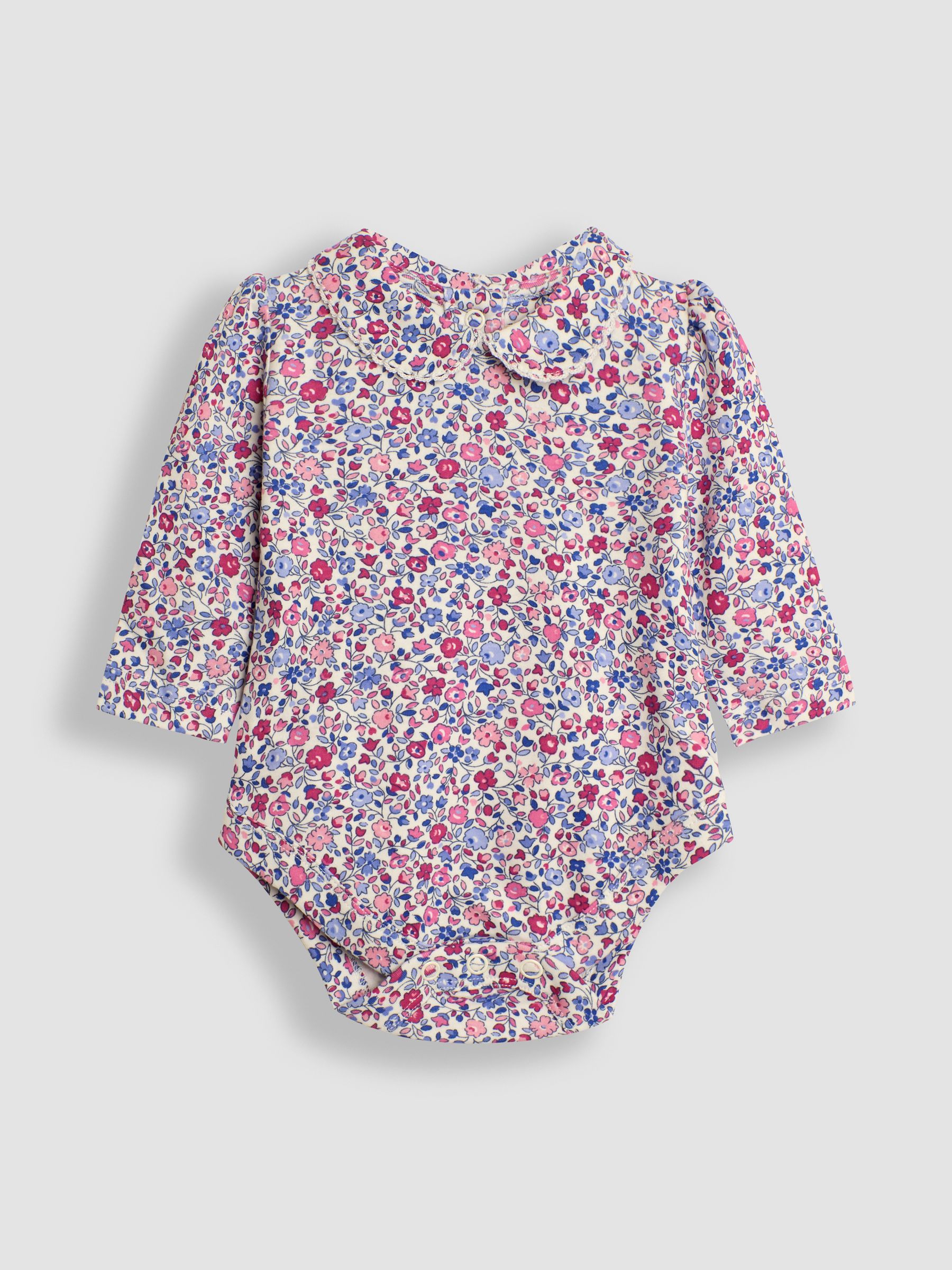 Berry Pink Ditsy Floral Peter Pan Body - Image 1 of 3