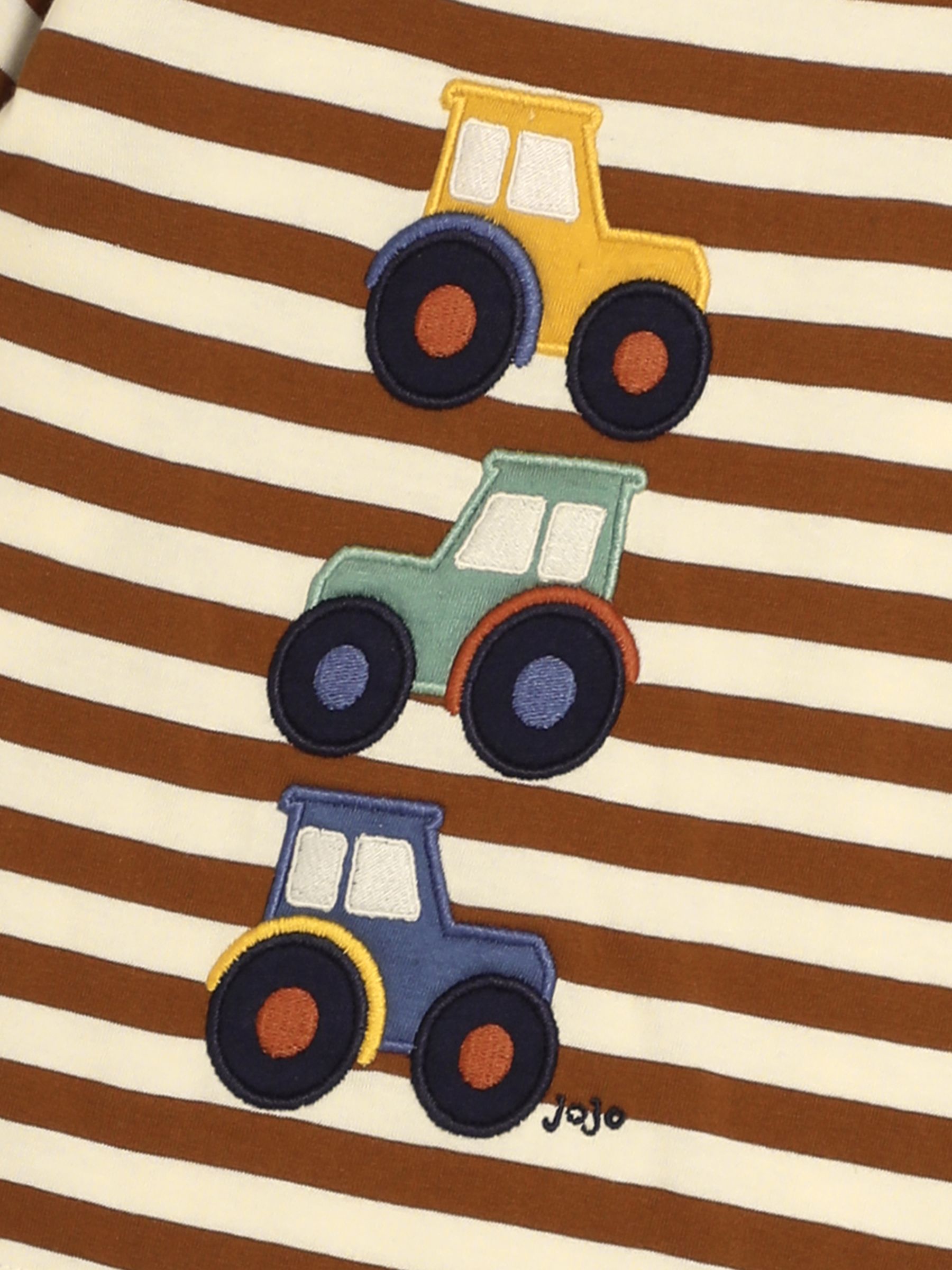 Toffee Stacked Tractor Appliqué Top - Image 3 of 3