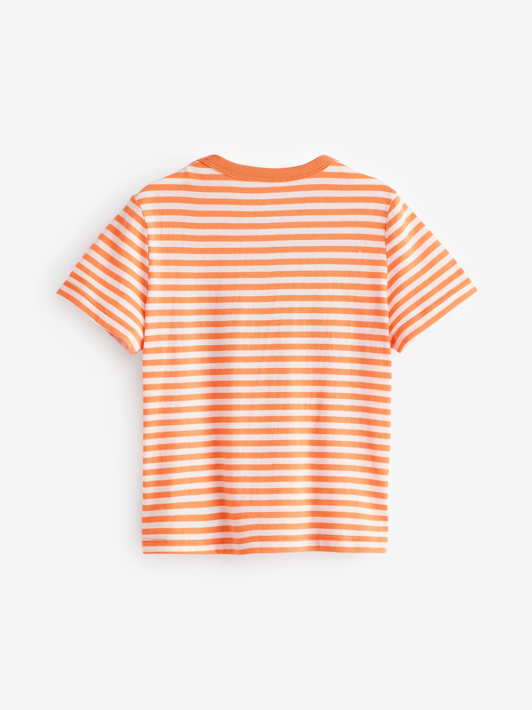 Orange Logo Stripe Short Sleeve T-Shirt (Newborn-5yrs) - Image 2 of 3