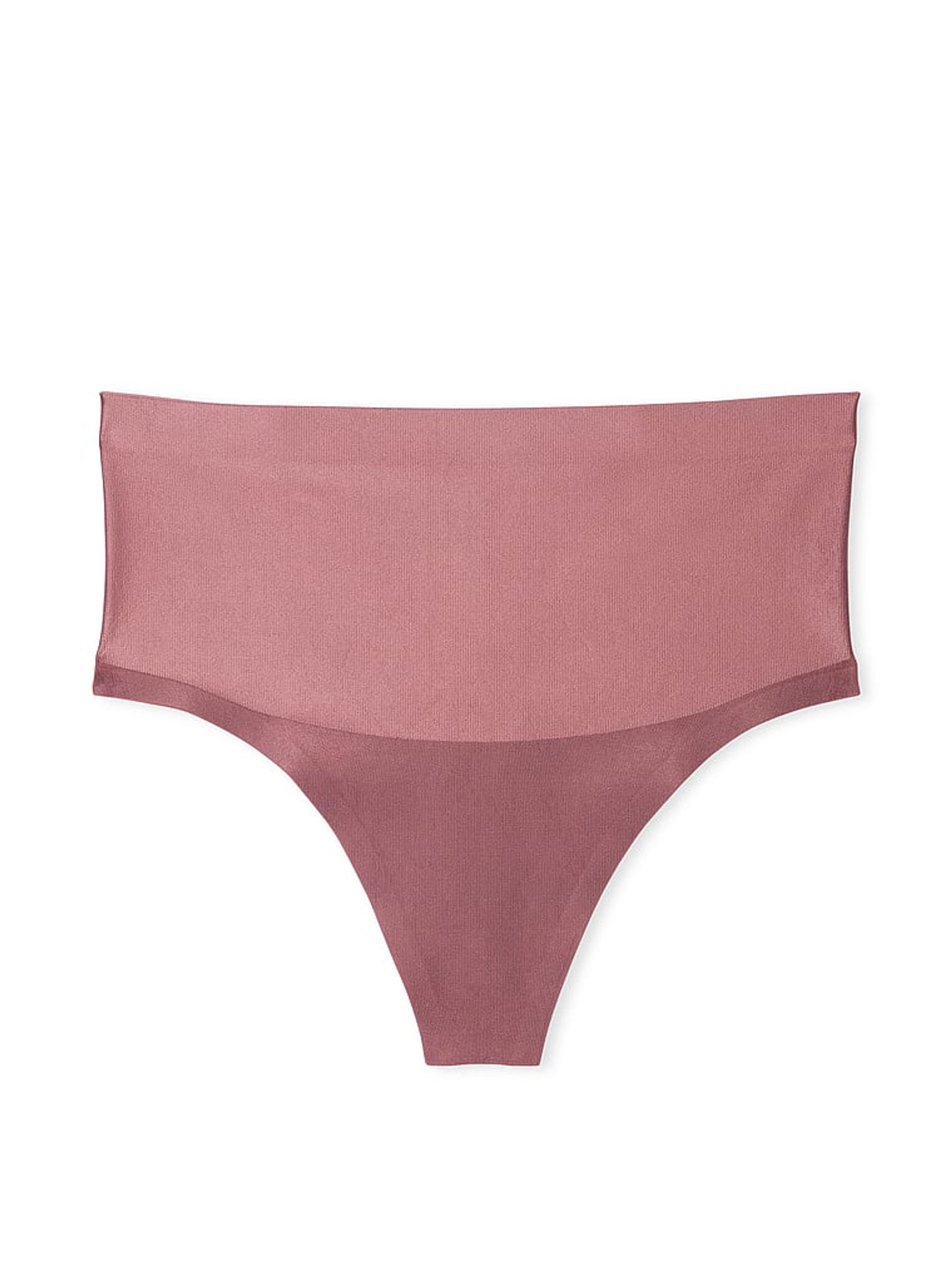Vintage Rose Pink Thong Shaping Knickers - Image 3 of 3