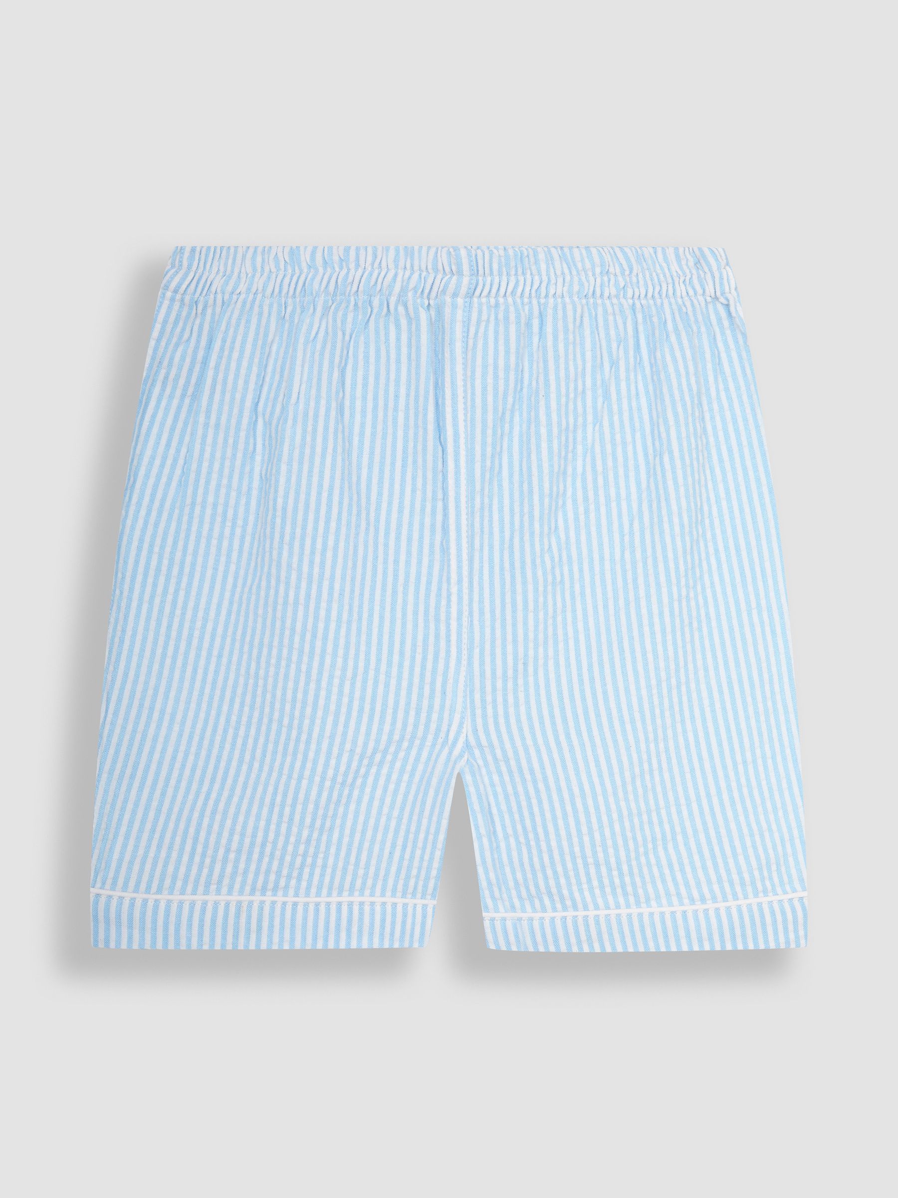 Blue Personalised Woven Pyjamas - Image 4 of 6