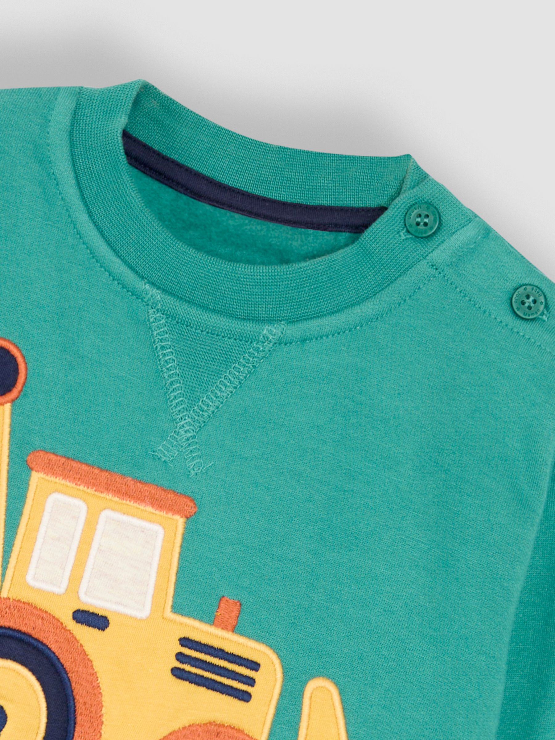 Green Appliqué Sweatshirt - Image 3 of 3