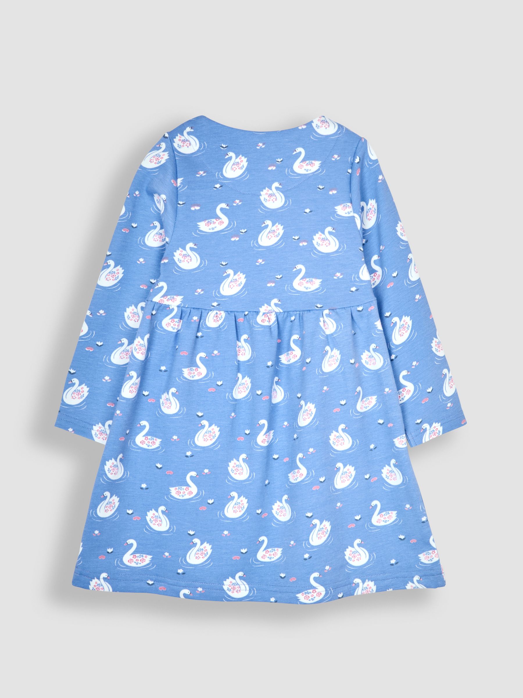 Blue Swan Button Front Dress - Image 5 of 6