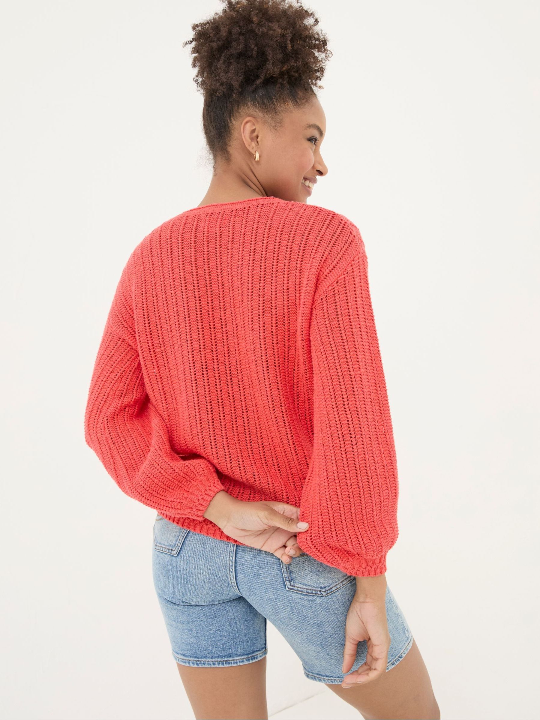 Anna Red Jumper - Image 2 of 6