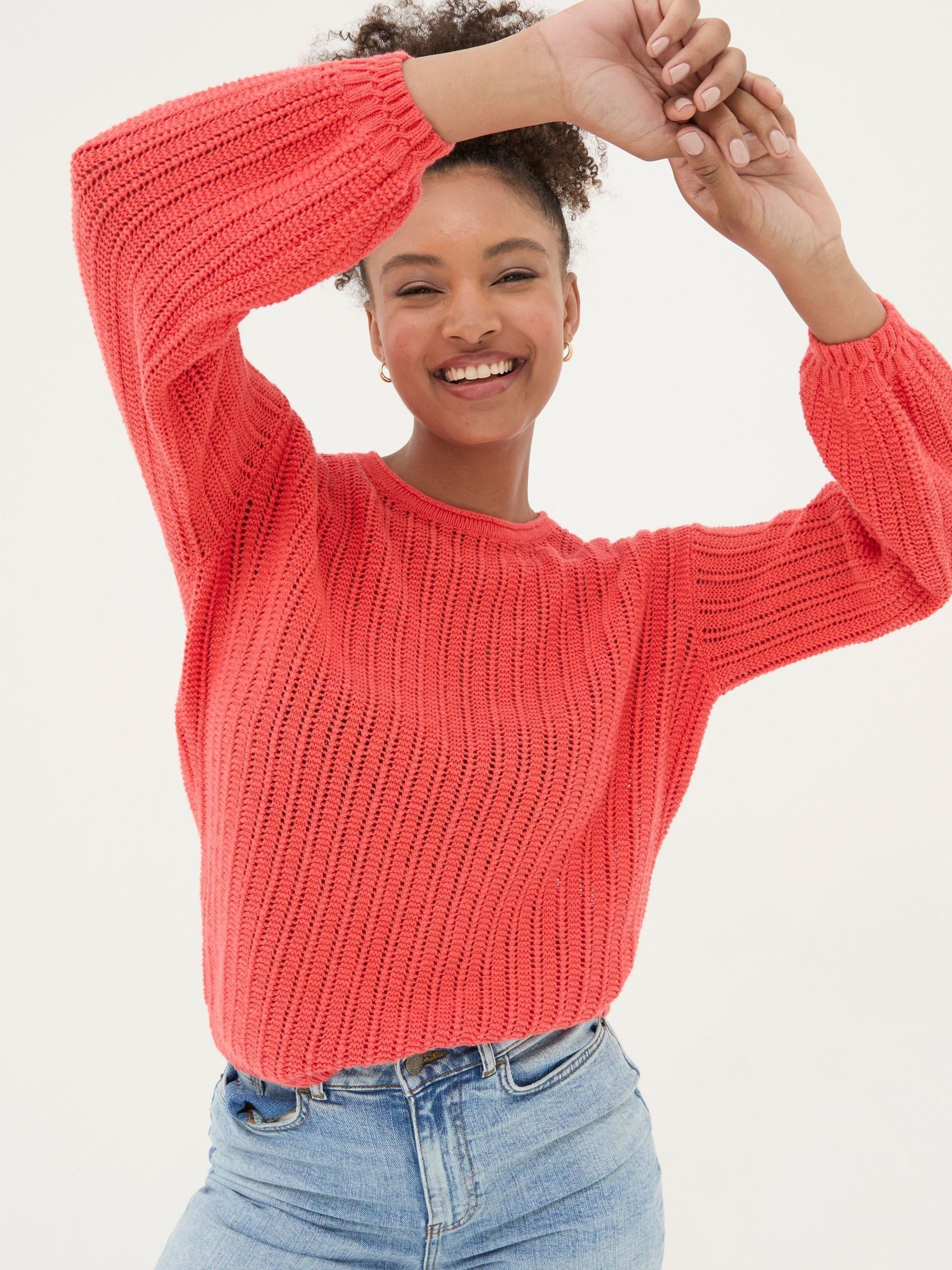 Anna Red Jumper - Image 3 of 6