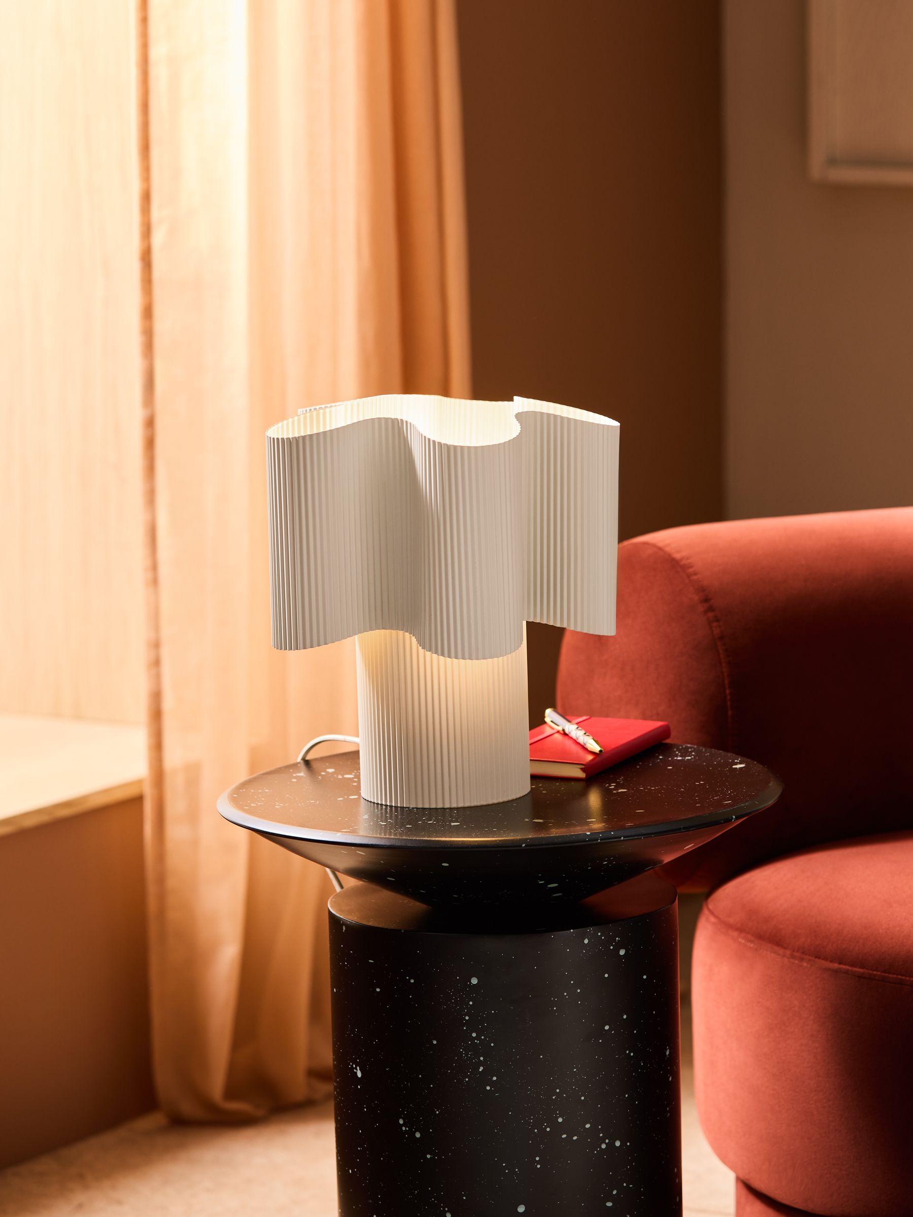 Sydney Table Lamp in Cream - Image 1 of 5