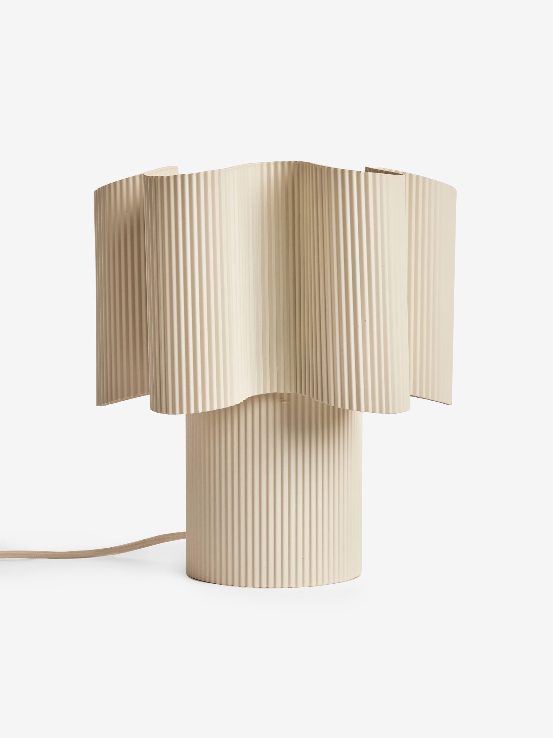 Sydney Table Lamp in Cream - Image 4 of 5