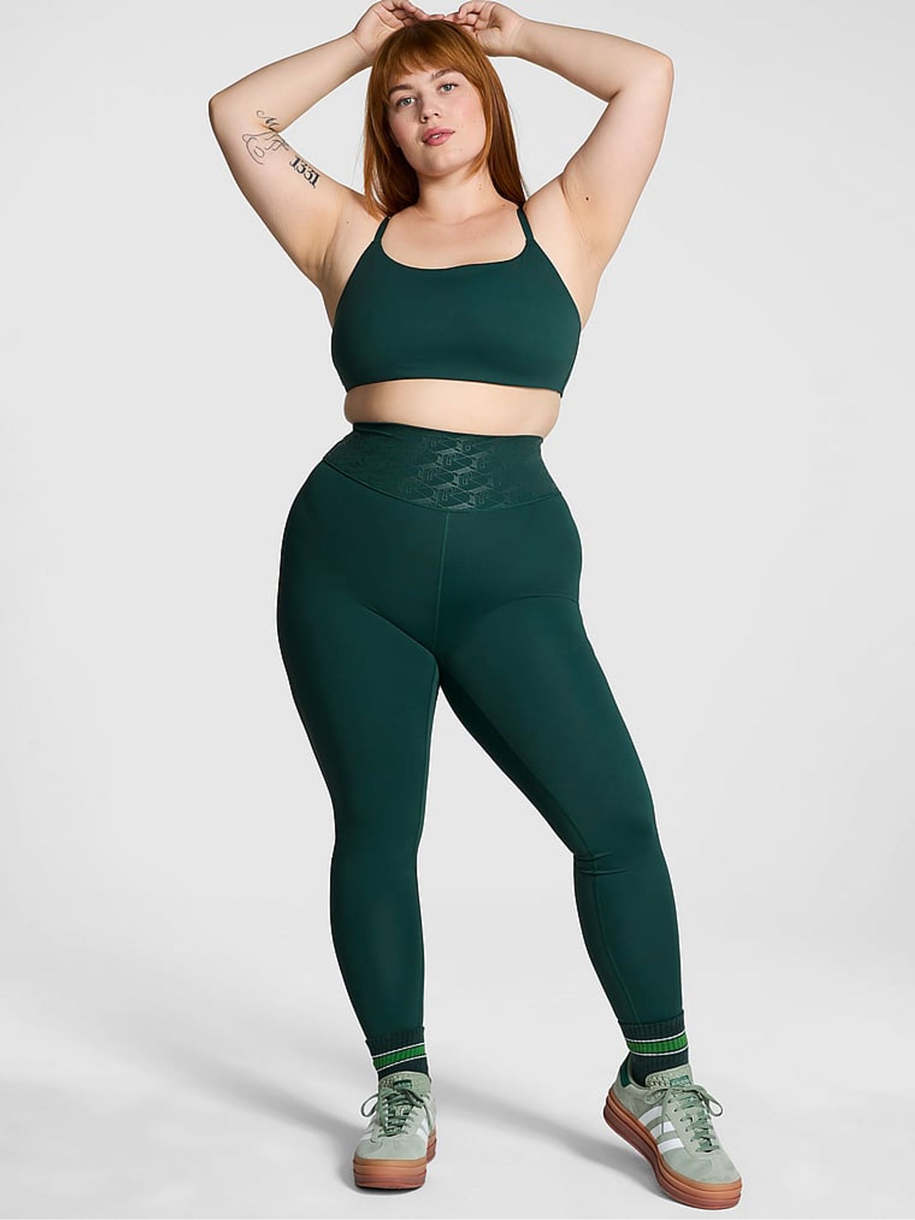Deep Forest Green Relay Sports Bra - Image 3 of 4