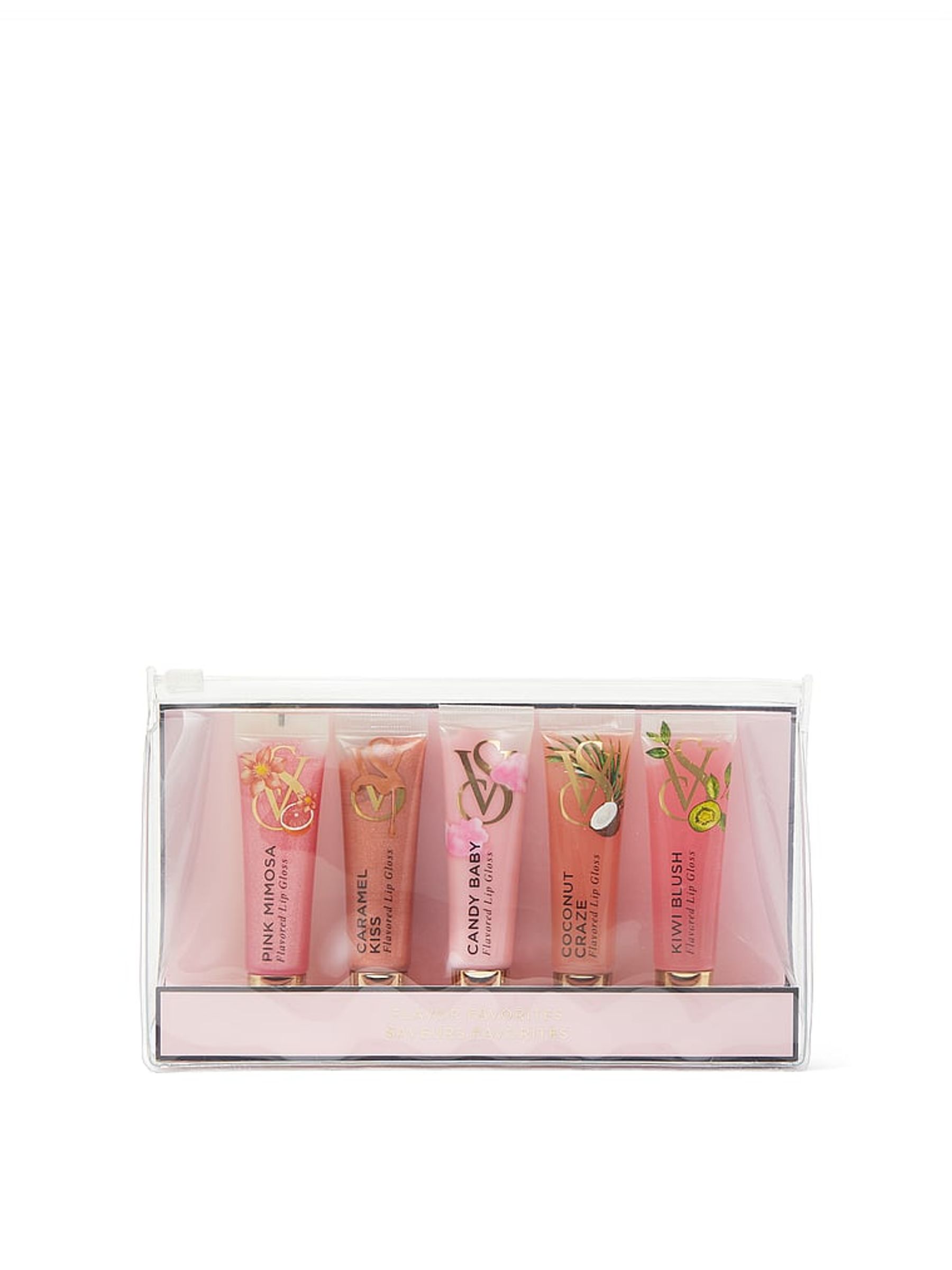 Pink Assorted 5 Piece Lip Gift Set - Image 1 of 2