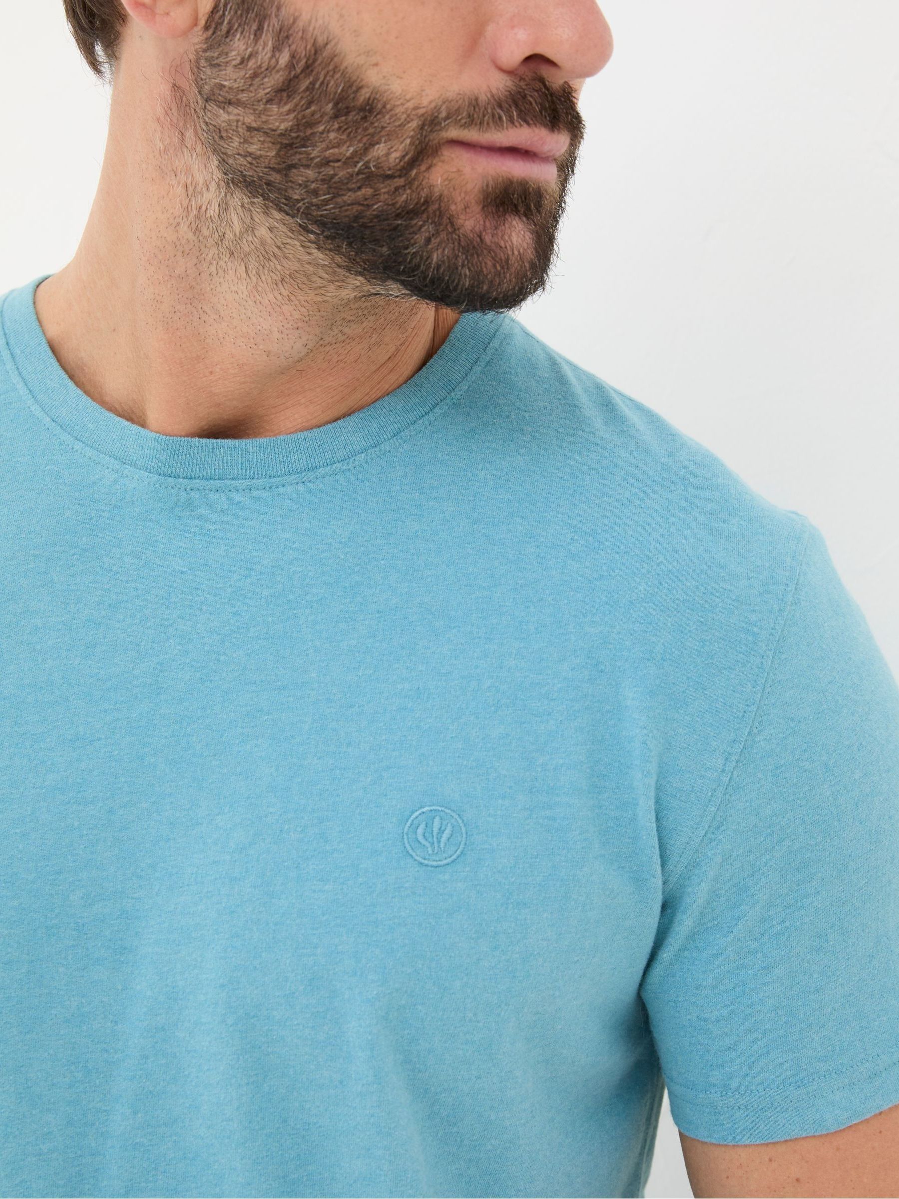 Lulworth Blue Crew T-Shirt - Image 4 of 5