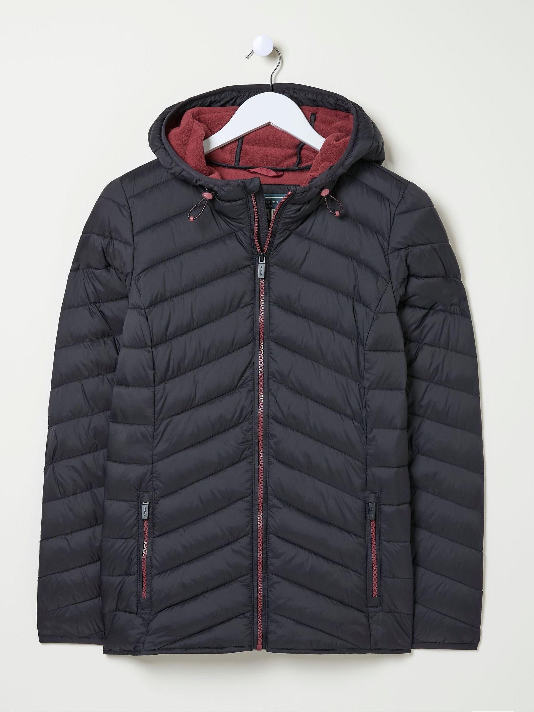 Ruby Black Lightweight Puffer Jacket - Image 6 of 6