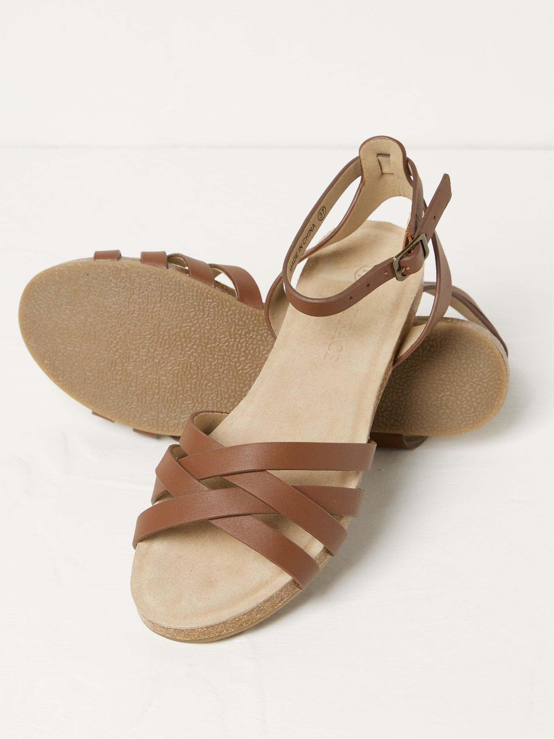 Beth Natural Sandals - Image 2 of 3