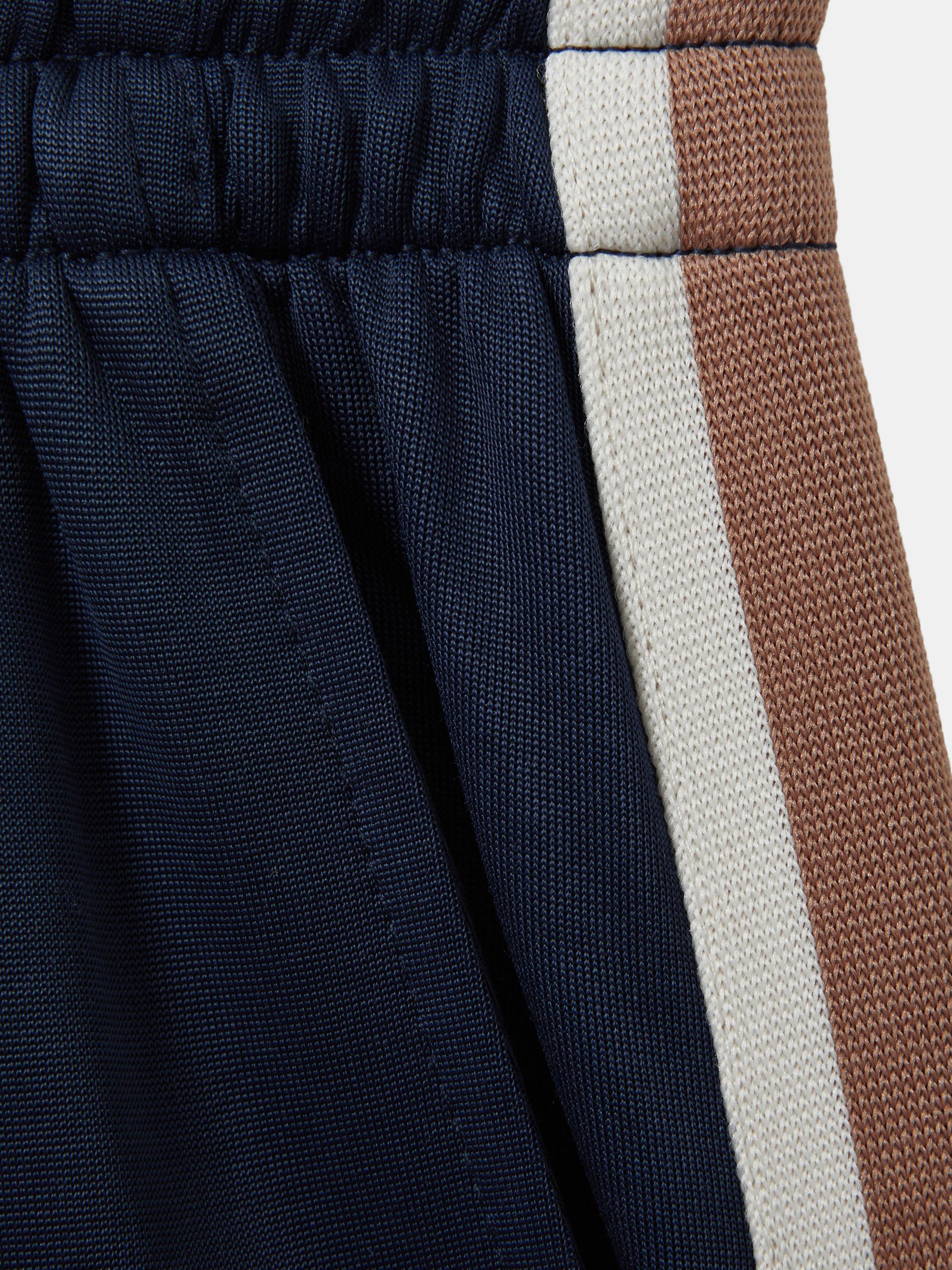The Upside Contrast Stripe Drawstring Joggers in Navy - Image 7 of 7