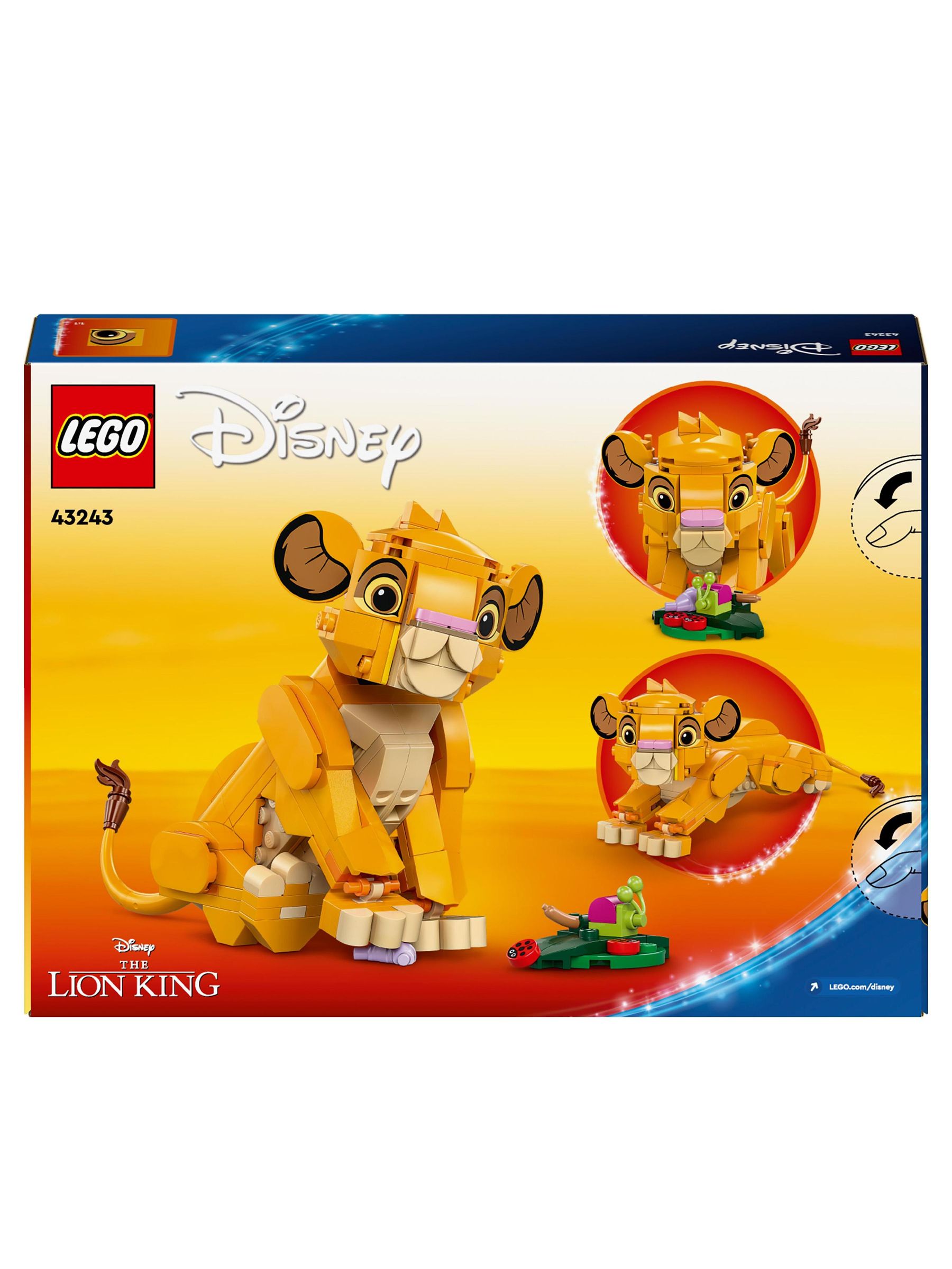 LEGO Disney Simba the Lion King Cub Playset - Image 8 of 8