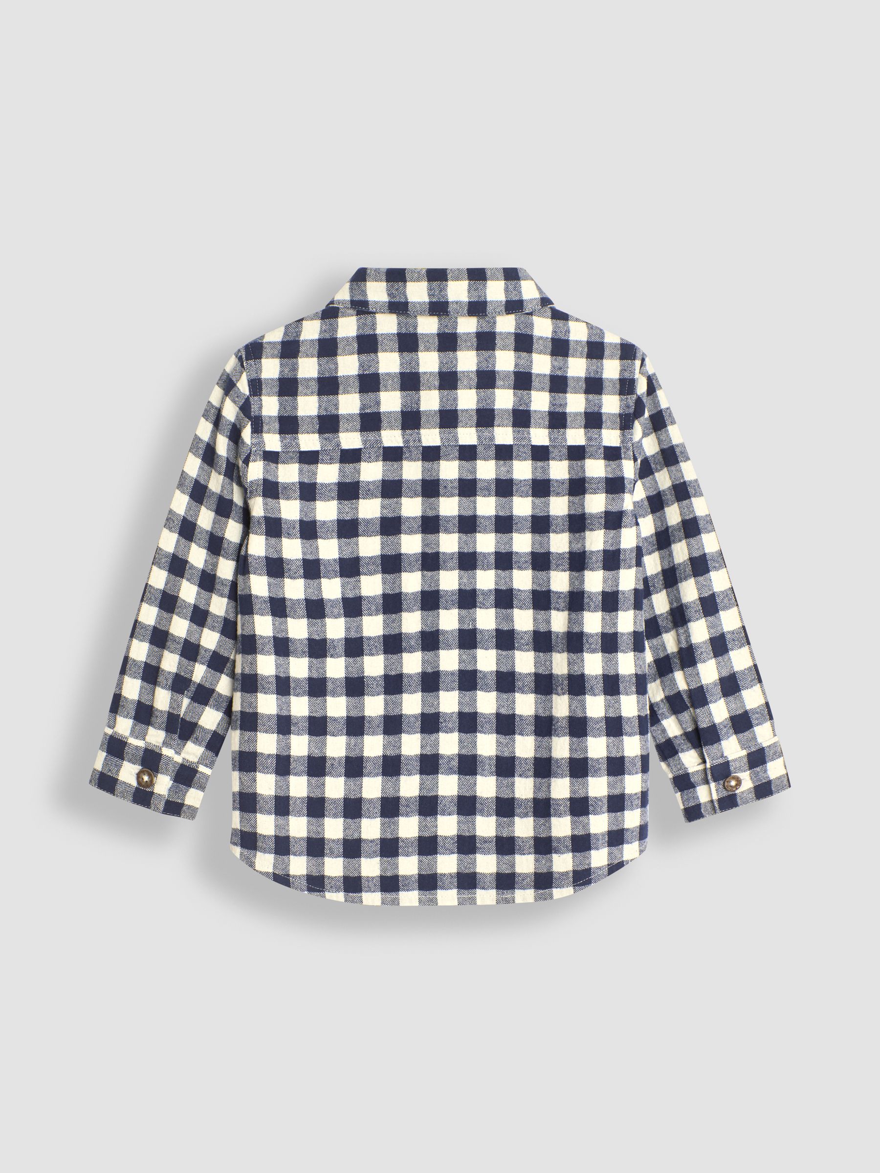 Navy Gingham Shirt - Image 2 of 3