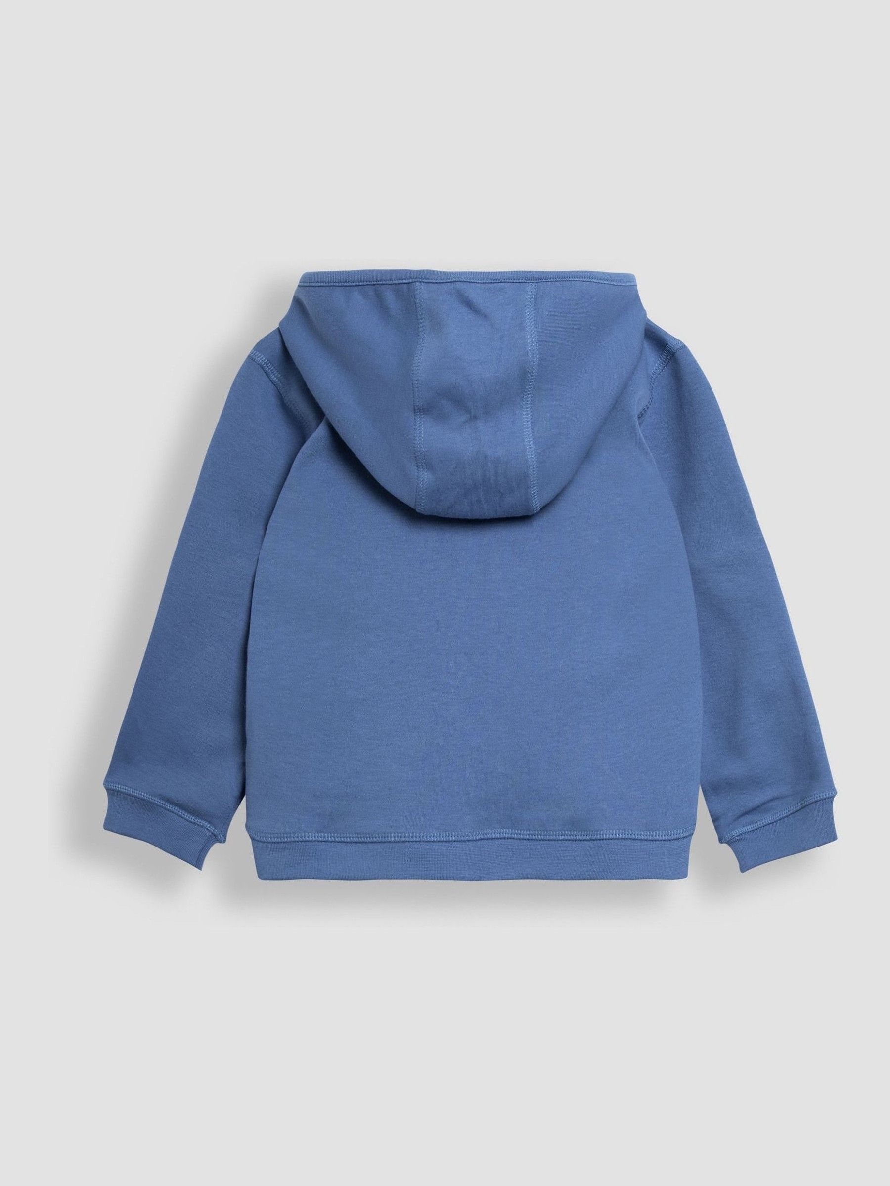 Denim Wilderness Friends Applique Reversible Hoodie - Image 3 of 8