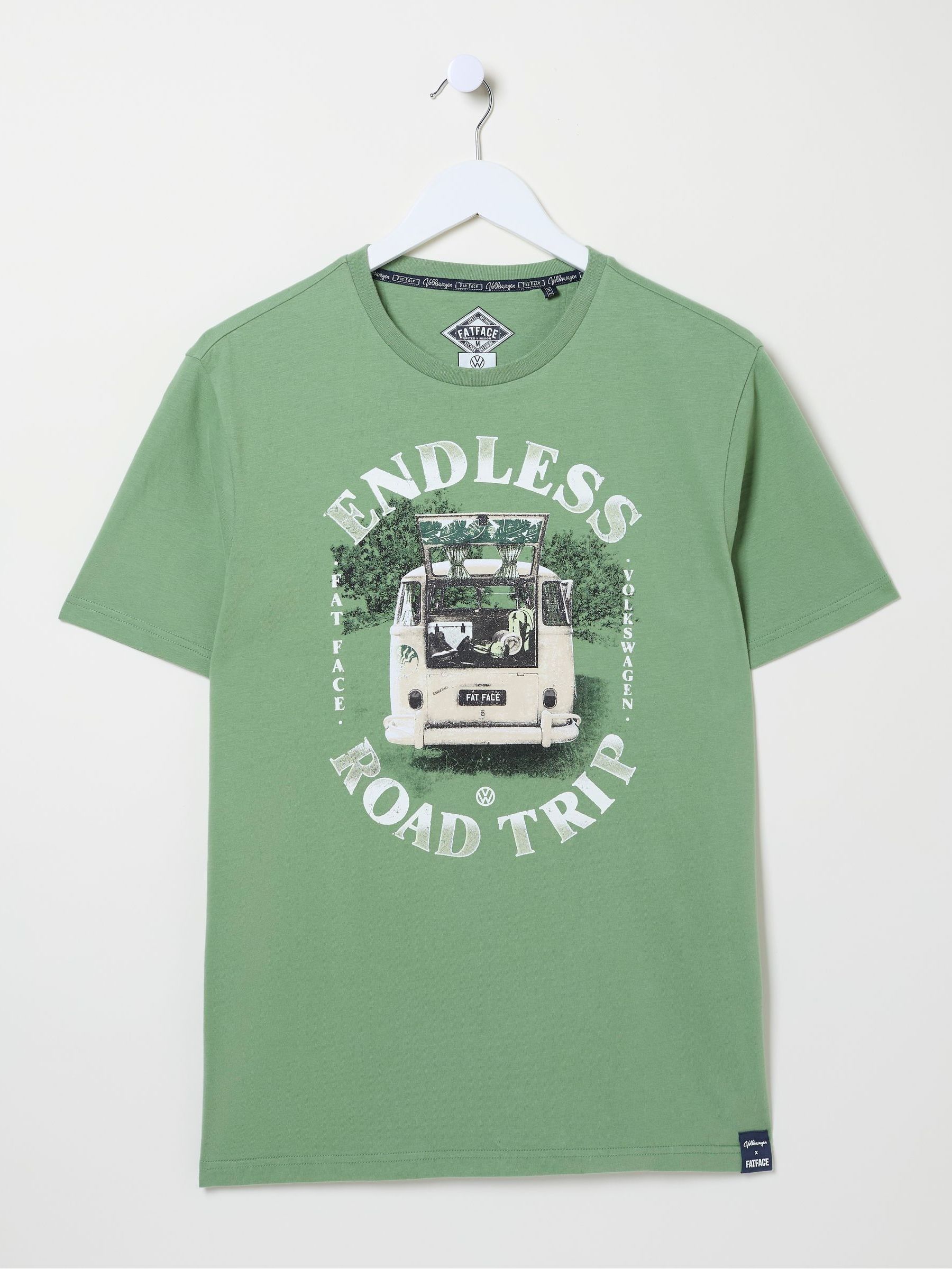 Green VW Endless Road T-Shirt - Image 5 of 5