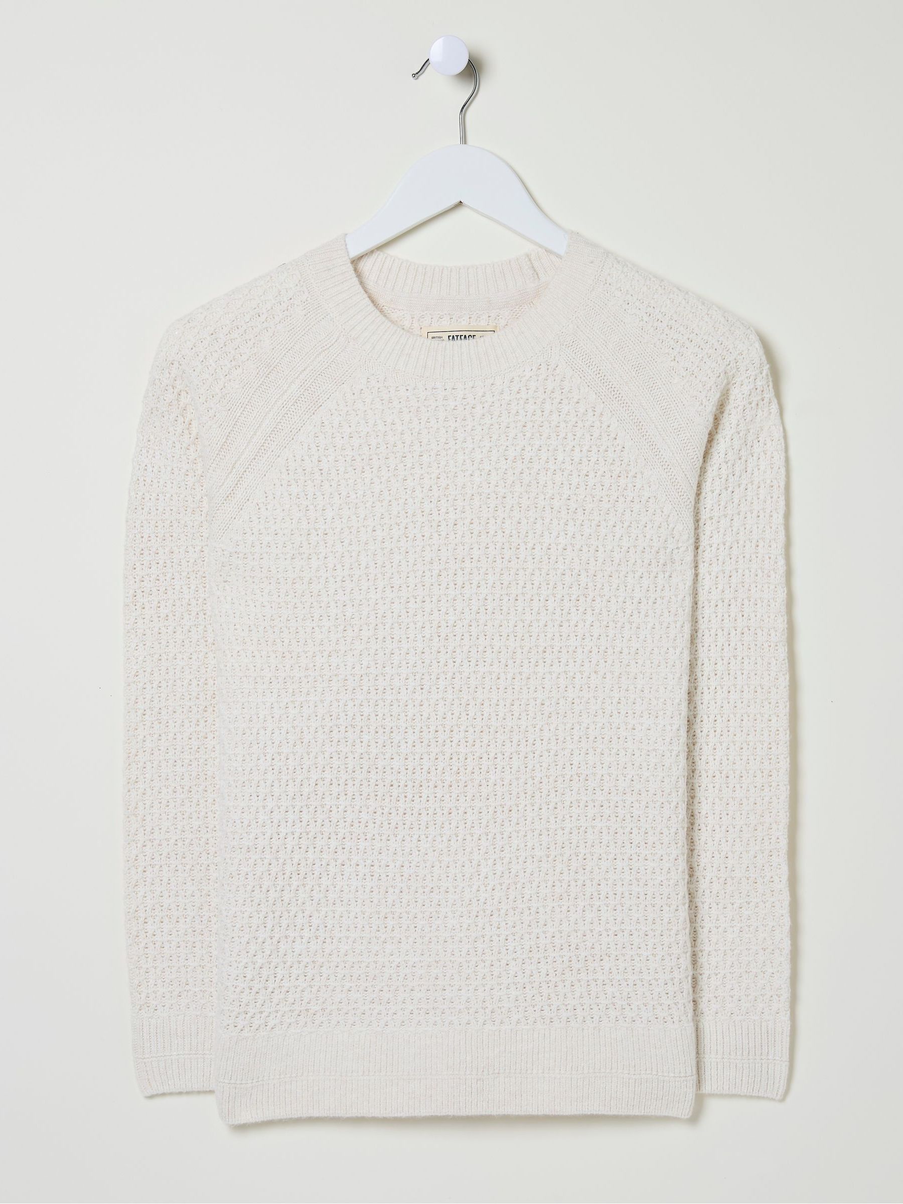 Ella Ivory Textured Jumper - Image 4 of 4