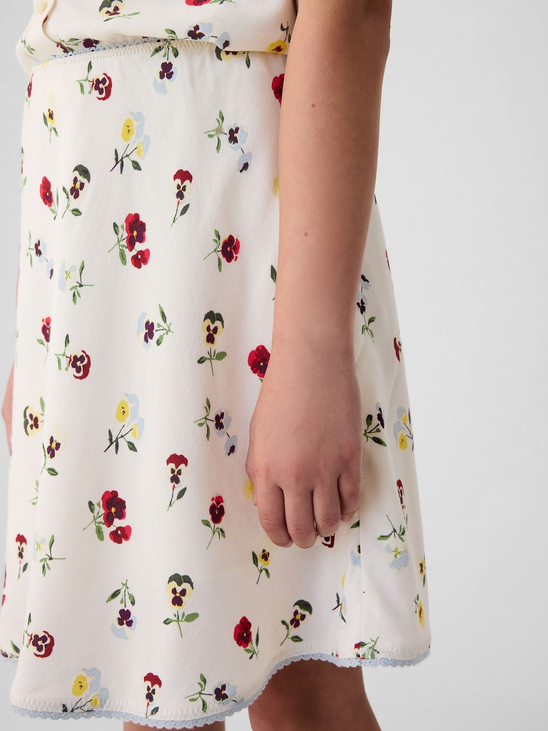 Cream x DÔEN Kids Floral Skirt - Image 3 of 4