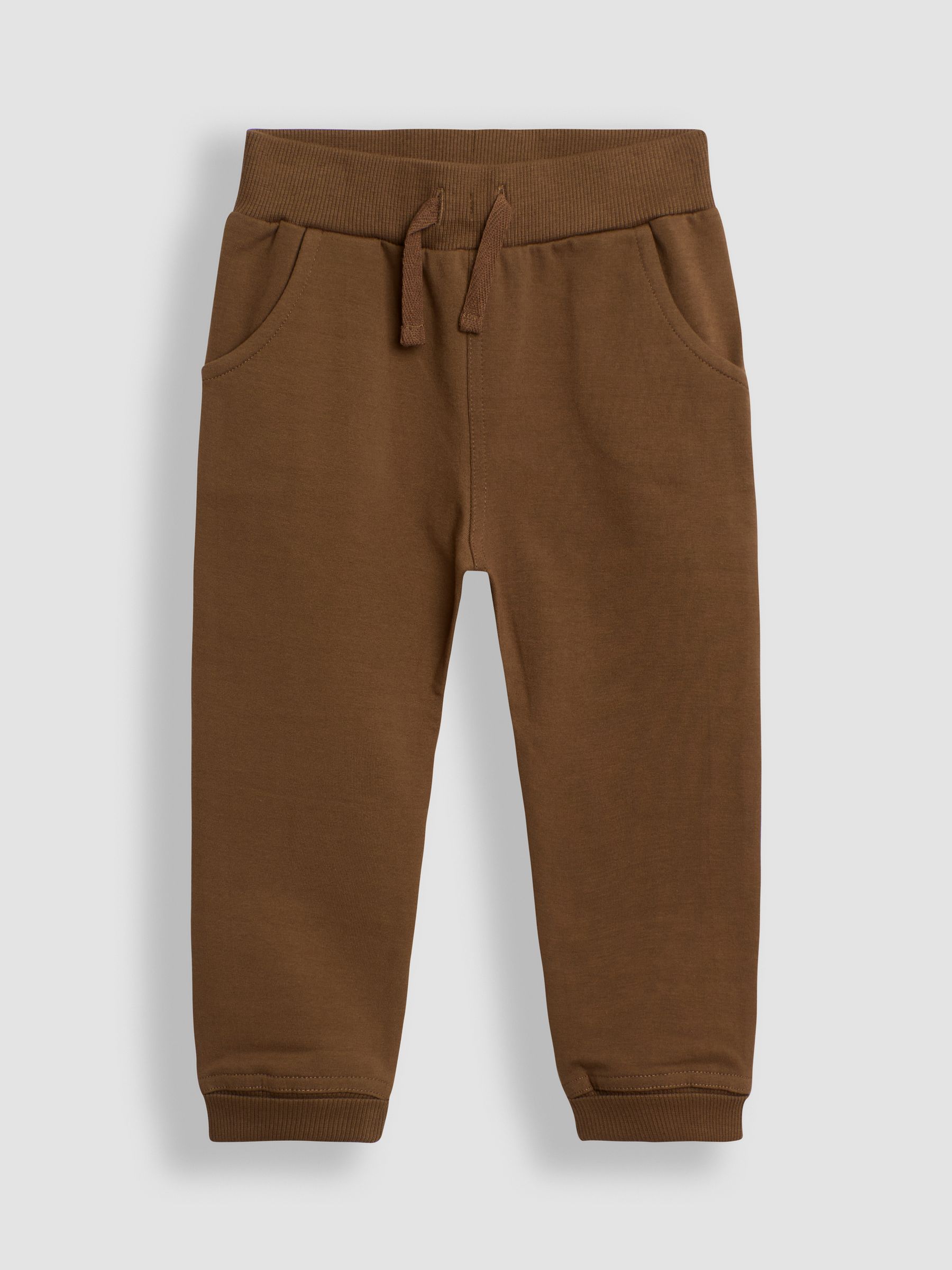 Tan Brown & Royal Blue 2-Pack Fitted Joggers - Image 2 of 5