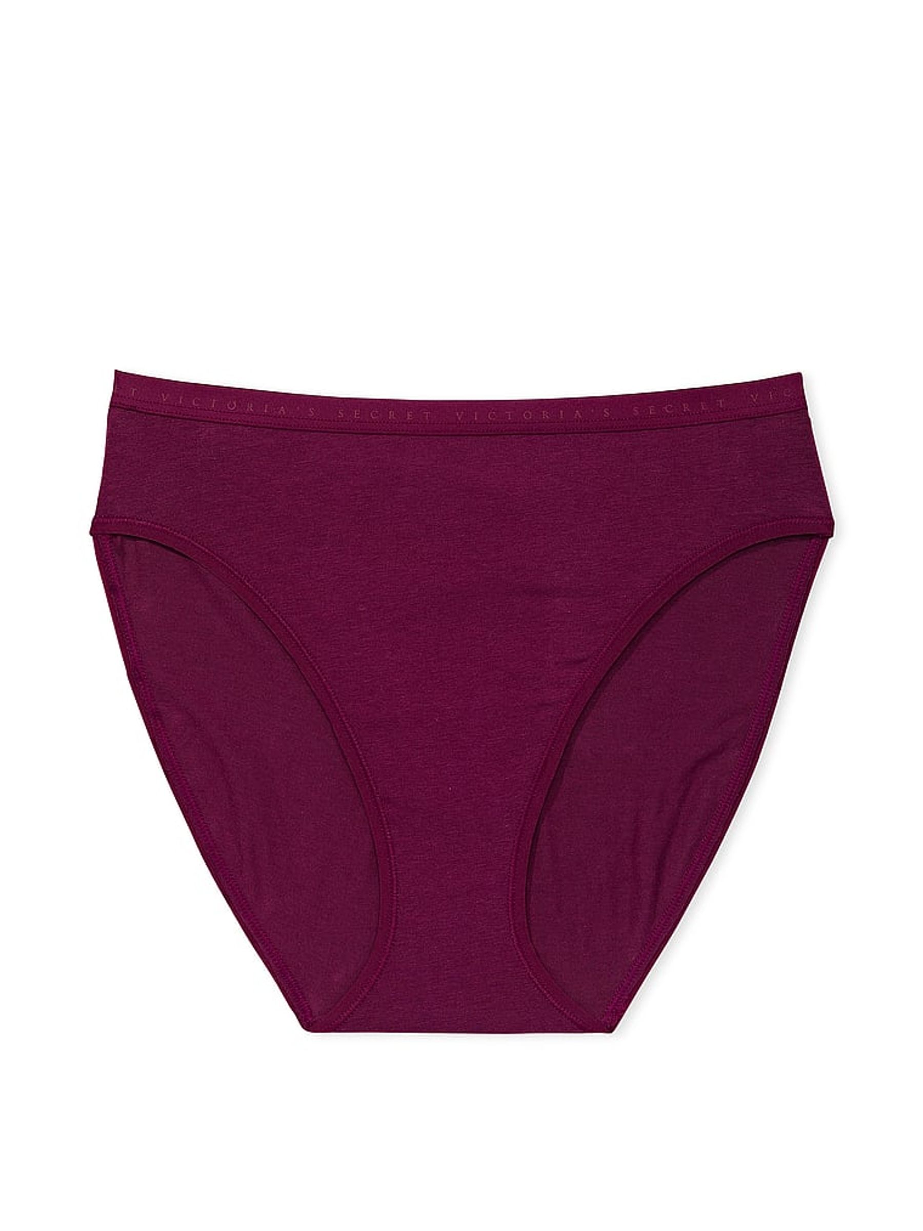 Plum Rouge Red Brief Knickers - Image 3 of 3