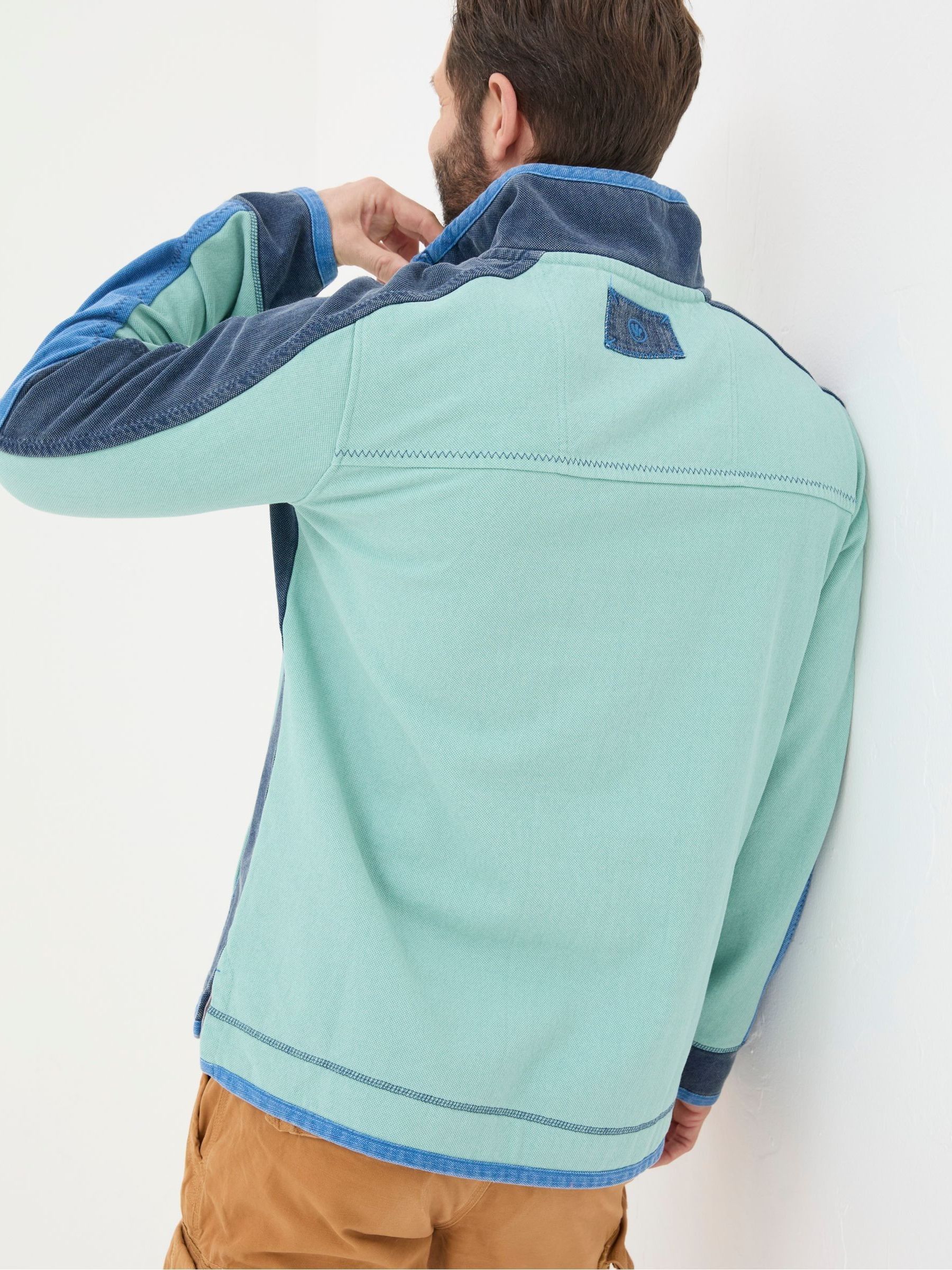Airlie Blue Pocket Sweatshirt - Image 3 of 6