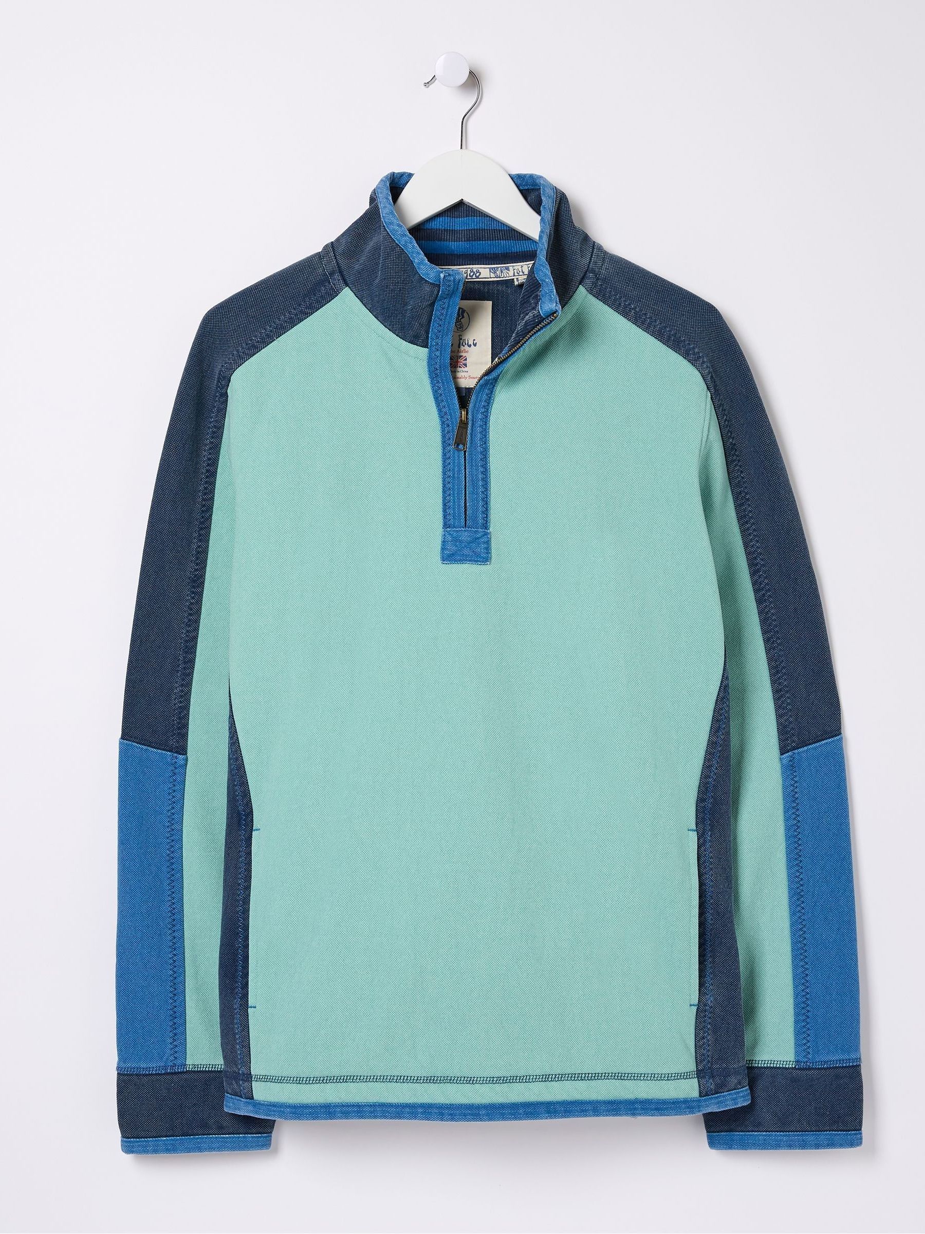 Airlie Blue Pocket Sweatshirt - Image 6 of 6