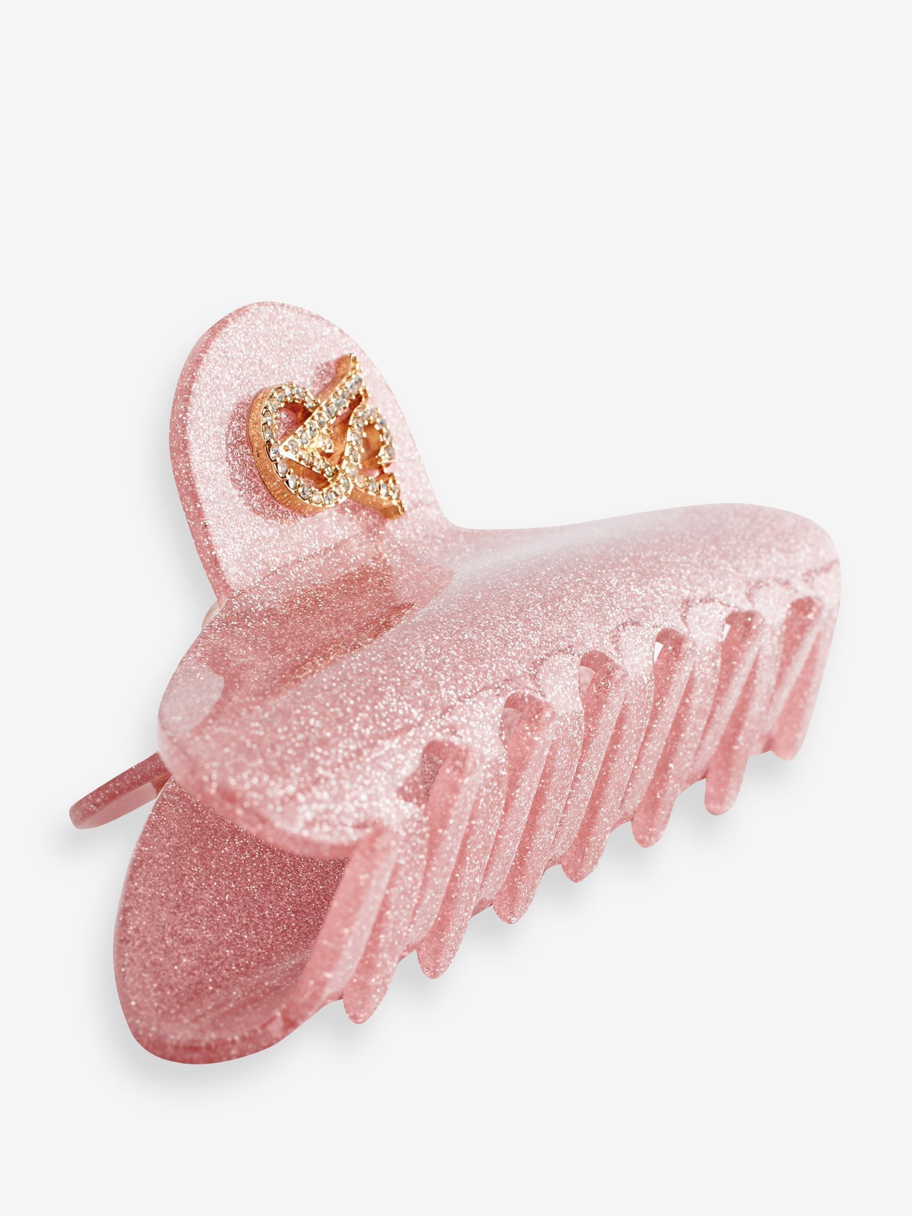 Pink Glitter Hair Claw Clip - Image 1 of 1