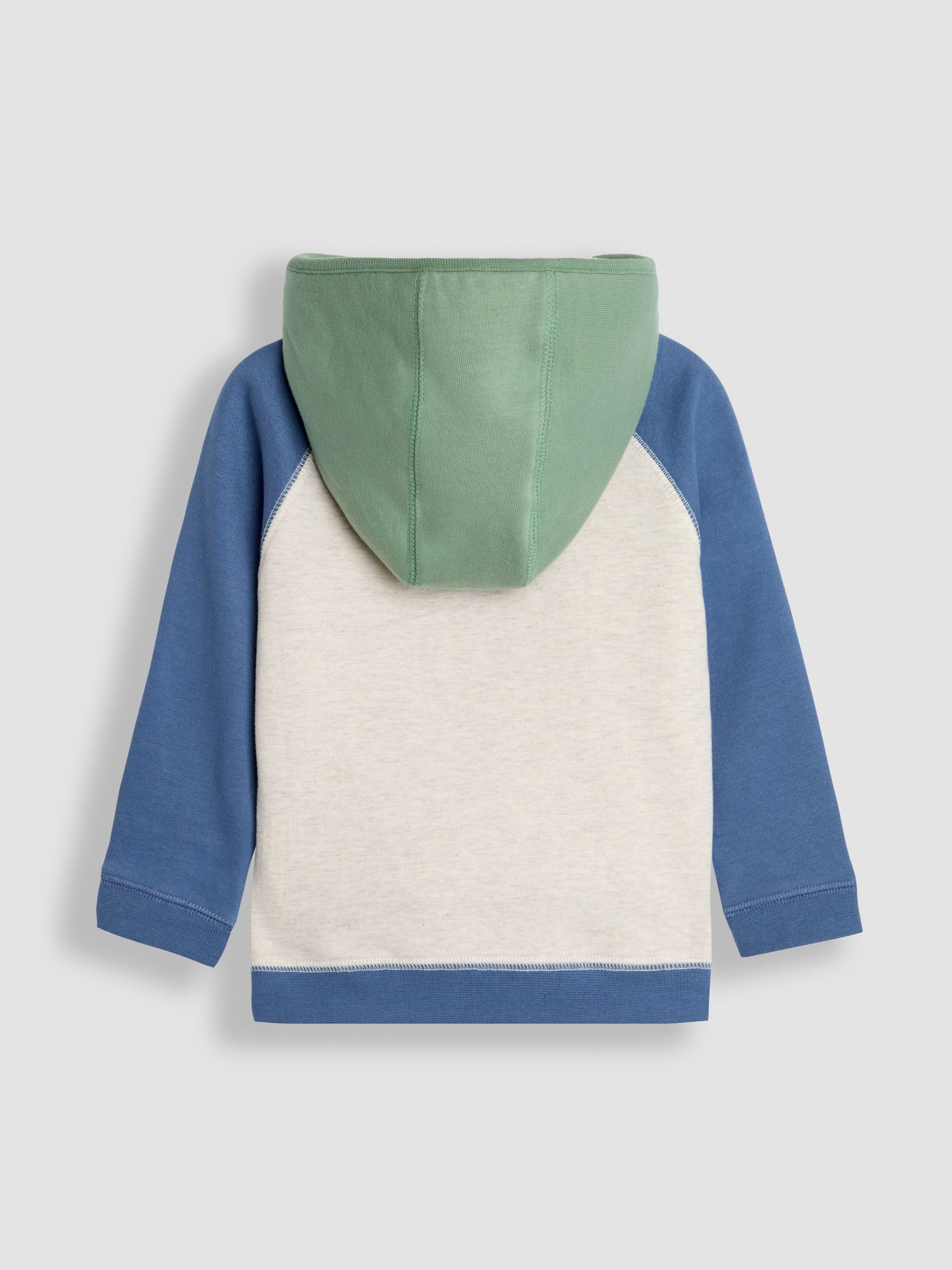 Natural Tractor Applique Hooded Sweatshirt - Image 2 of 3