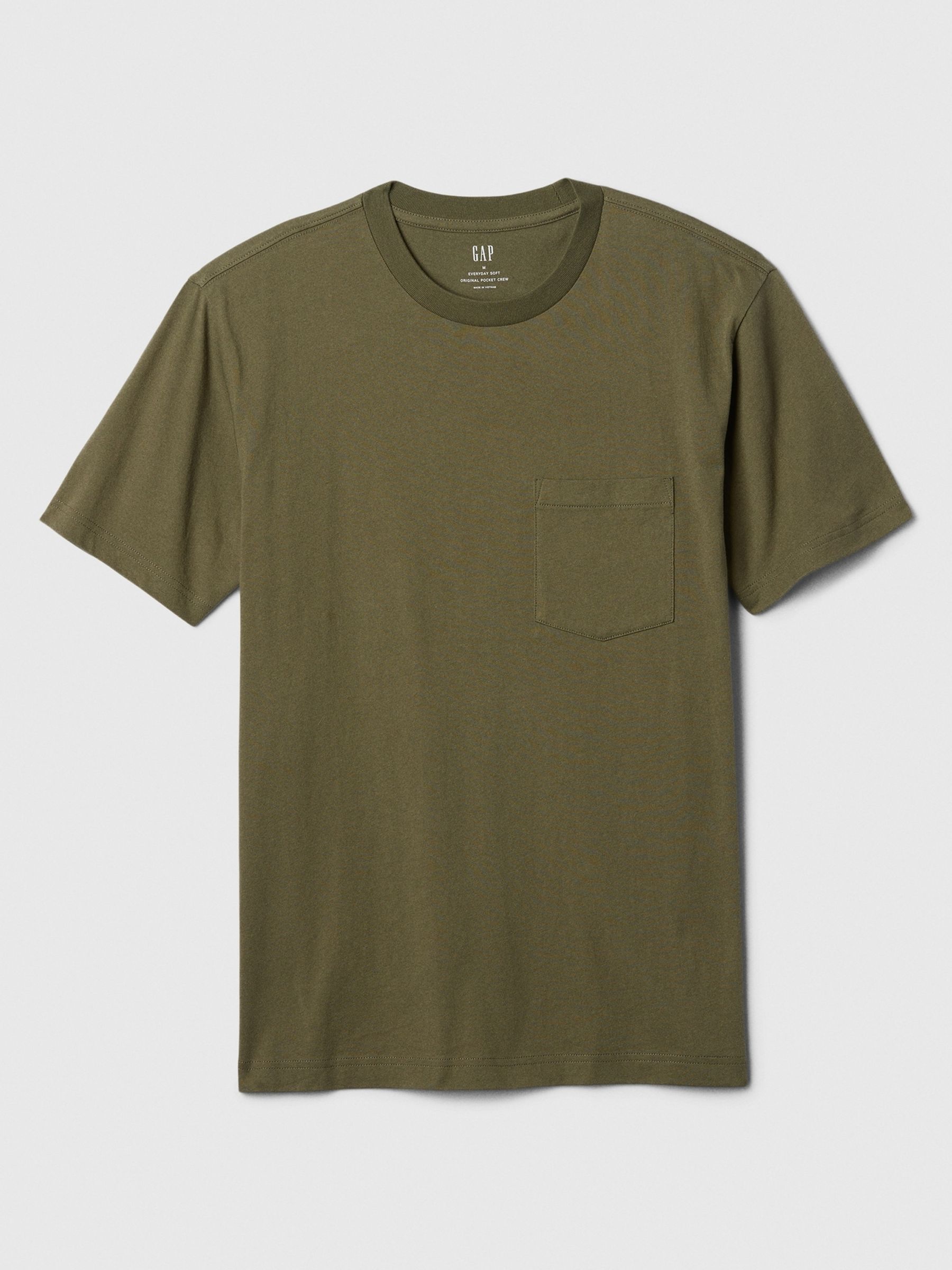 Green Original Pocket Short Sleeve T-Shirt - Image 4 of 4