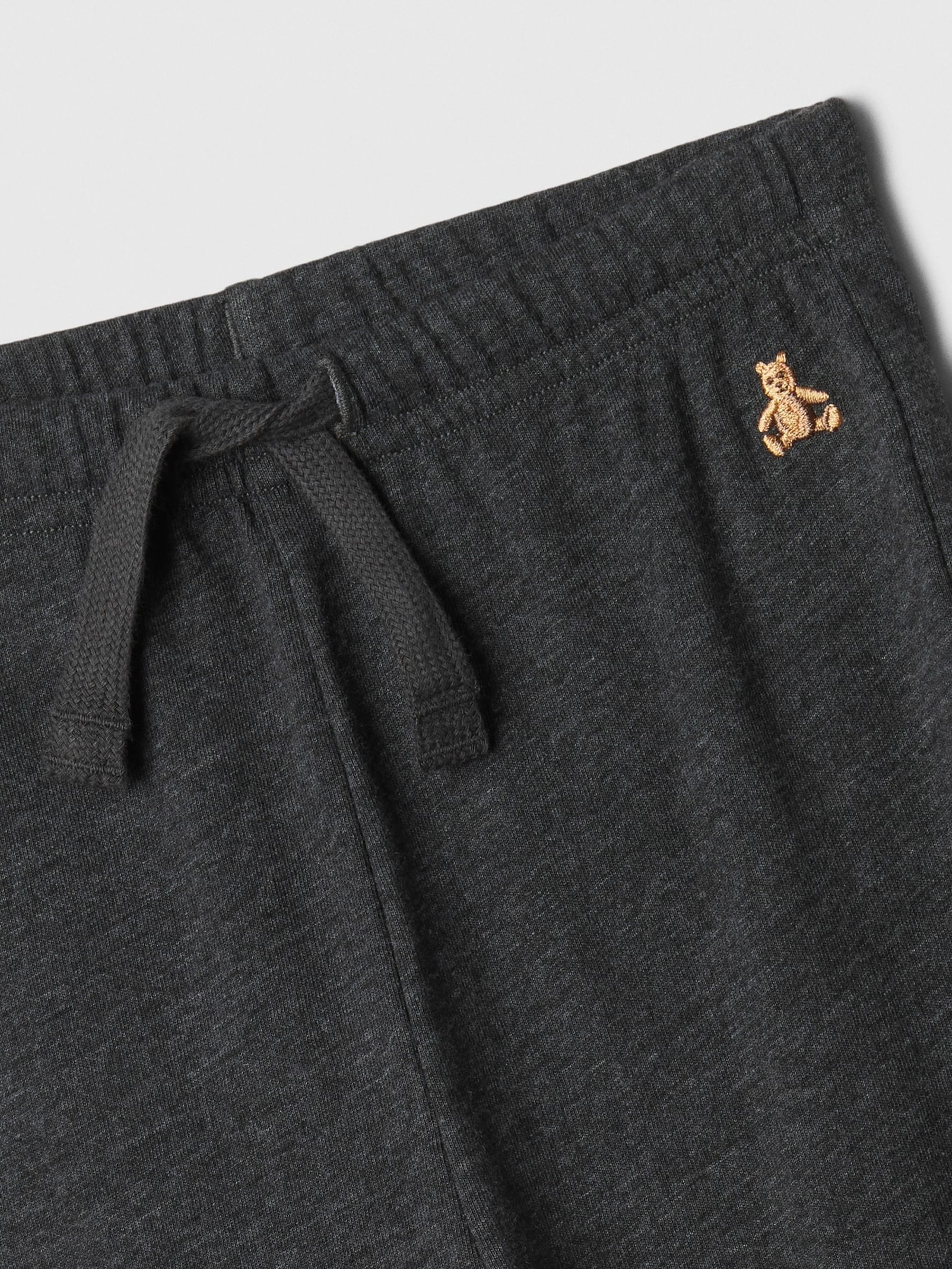 Grey Cotton Brannan Bear Pull On Baby Joggers (Newborn-5yrs) - Image 3 of 3