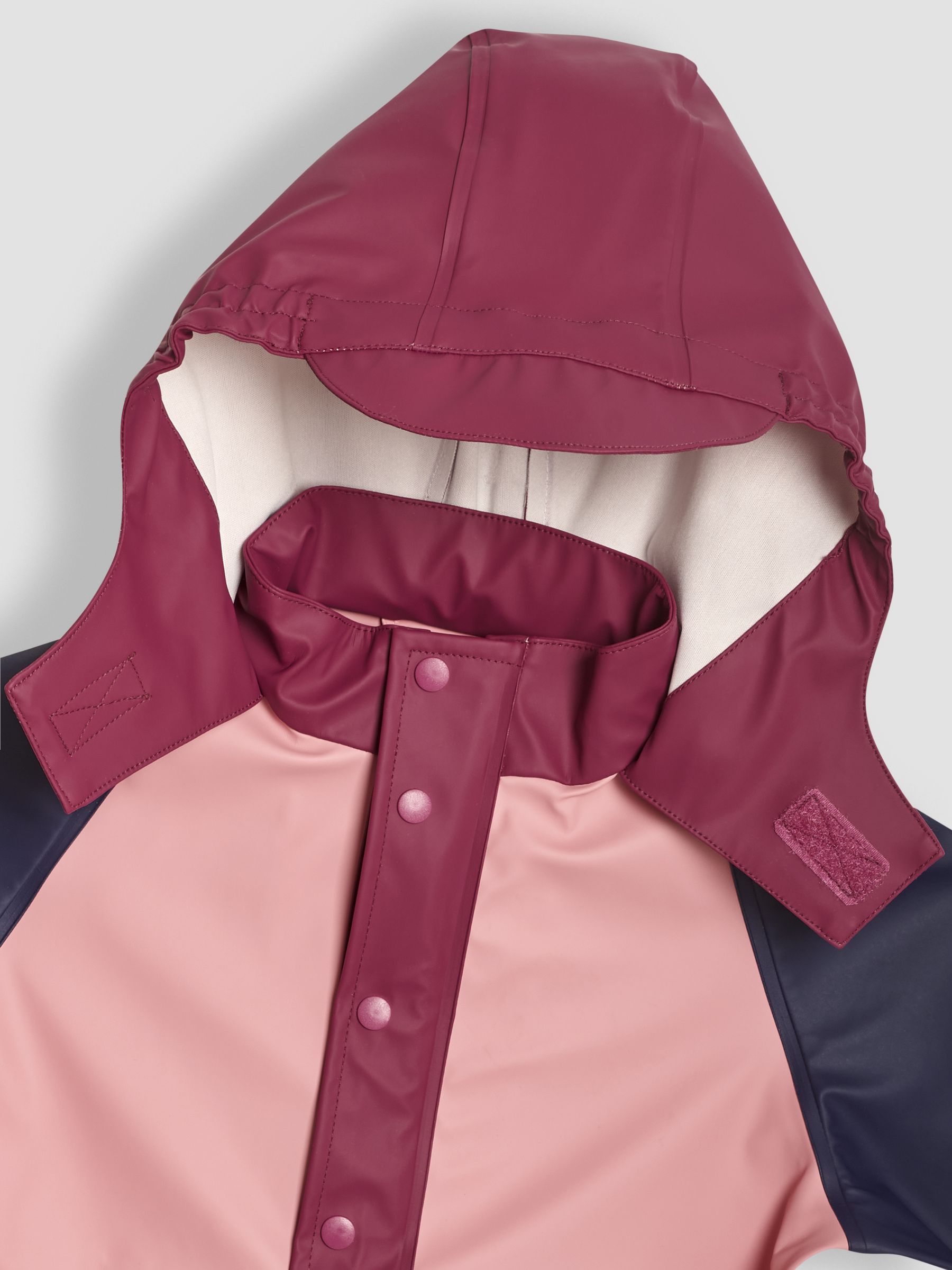 Pink 2 Piece Waterproof Trouser And Jacket Set - Image 6 of 7