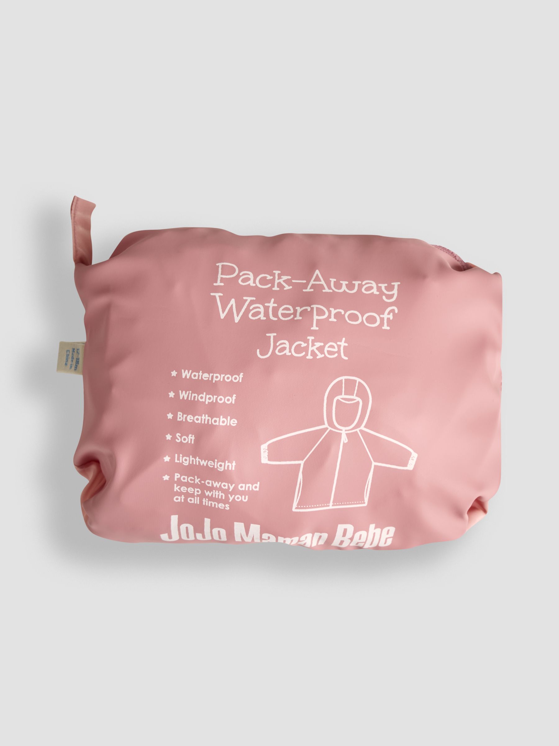 Pink 2 Piece Waterproof Trouser And Jacket Set - Image 7 of 7