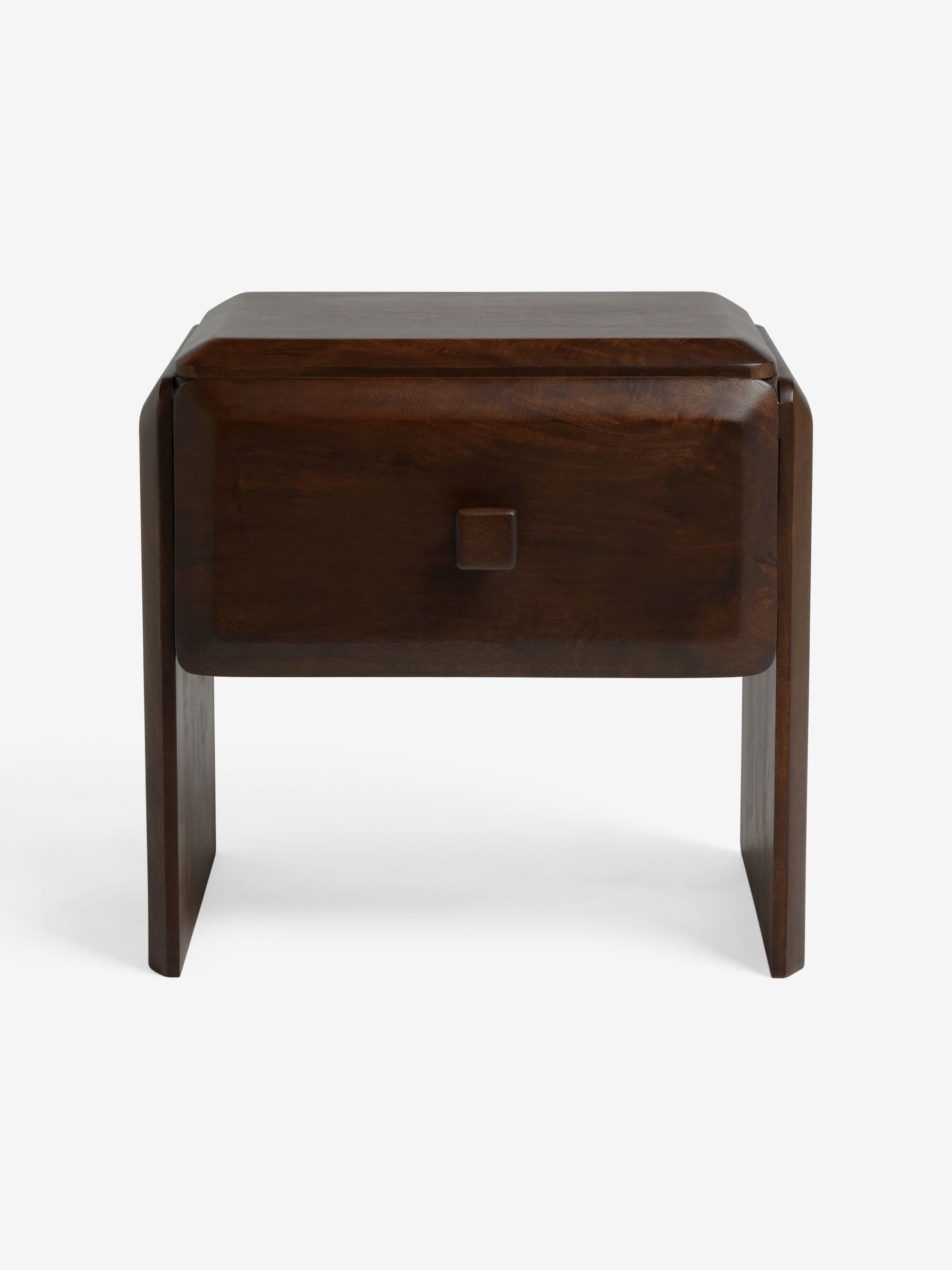Payton Mango Wood Bedside Table in Brown - Image 5 of 5