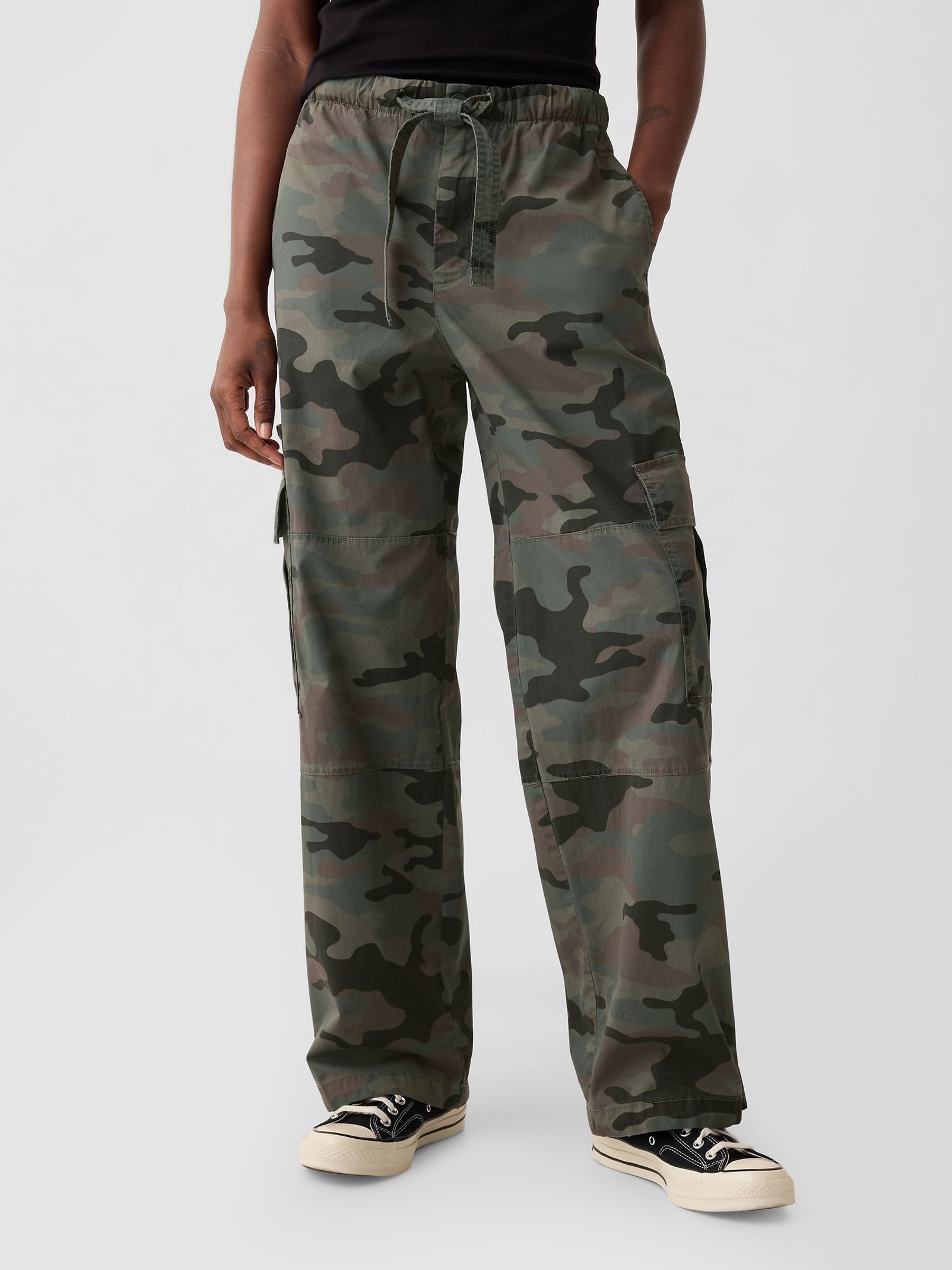 Green Cargo Easy Trousers - Image 2 of 8