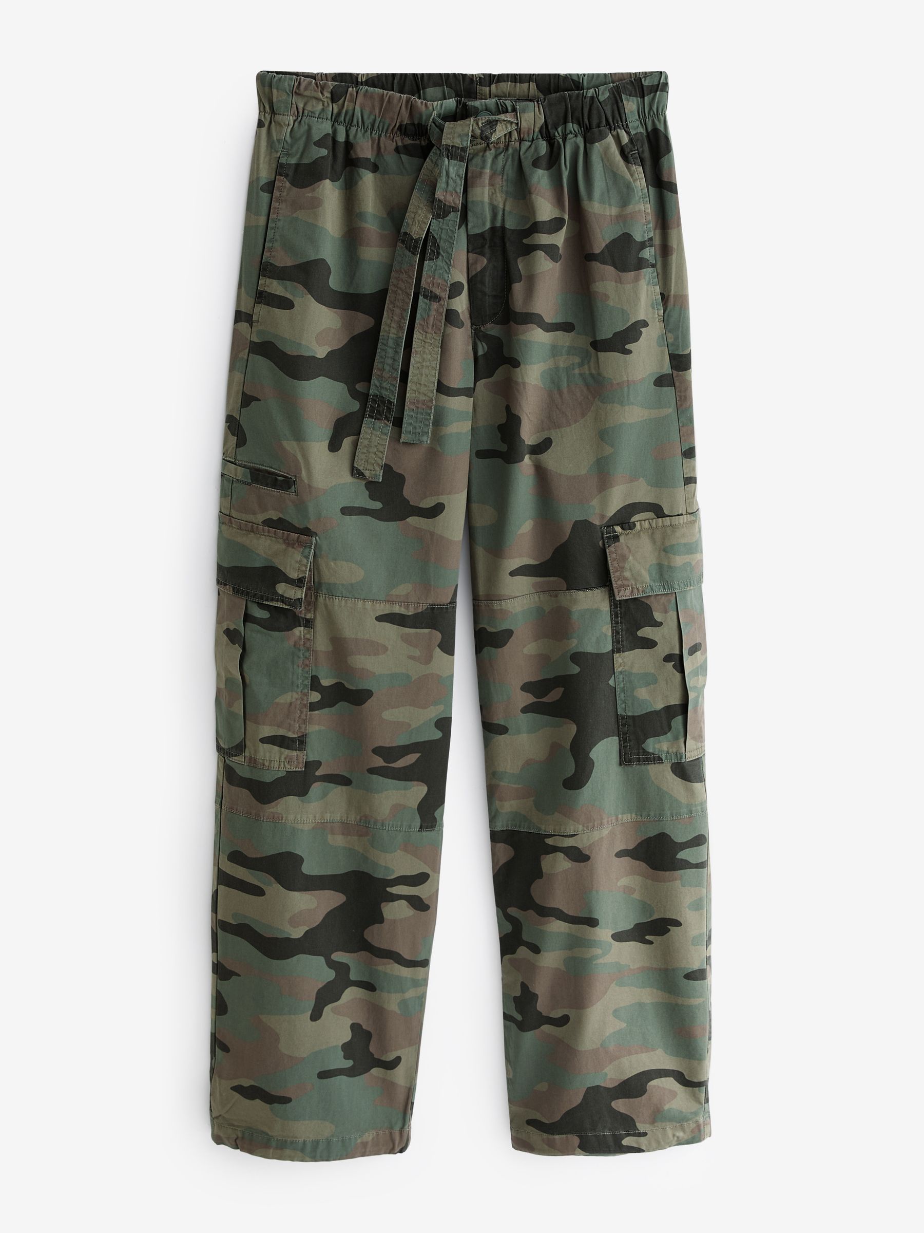 Green Cargo Easy Trousers - Image 6 of 8