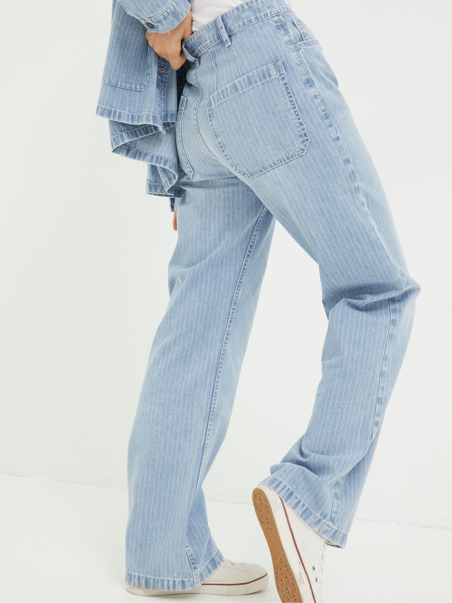 Blue Blue Salle Stripe Jeans - Image 2 of 6