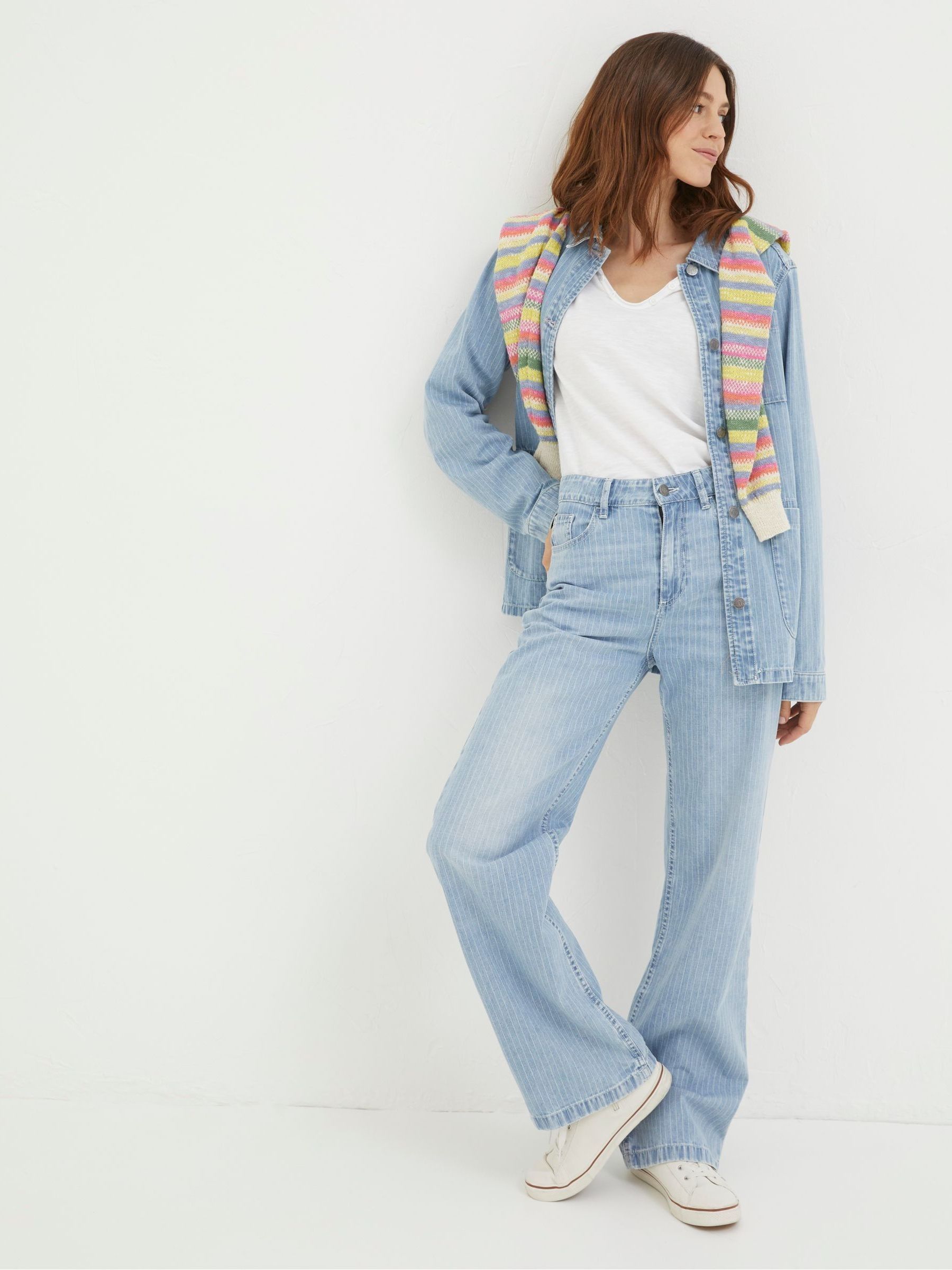 Blue Blue Salle Stripe Jeans - Image 4 of 6