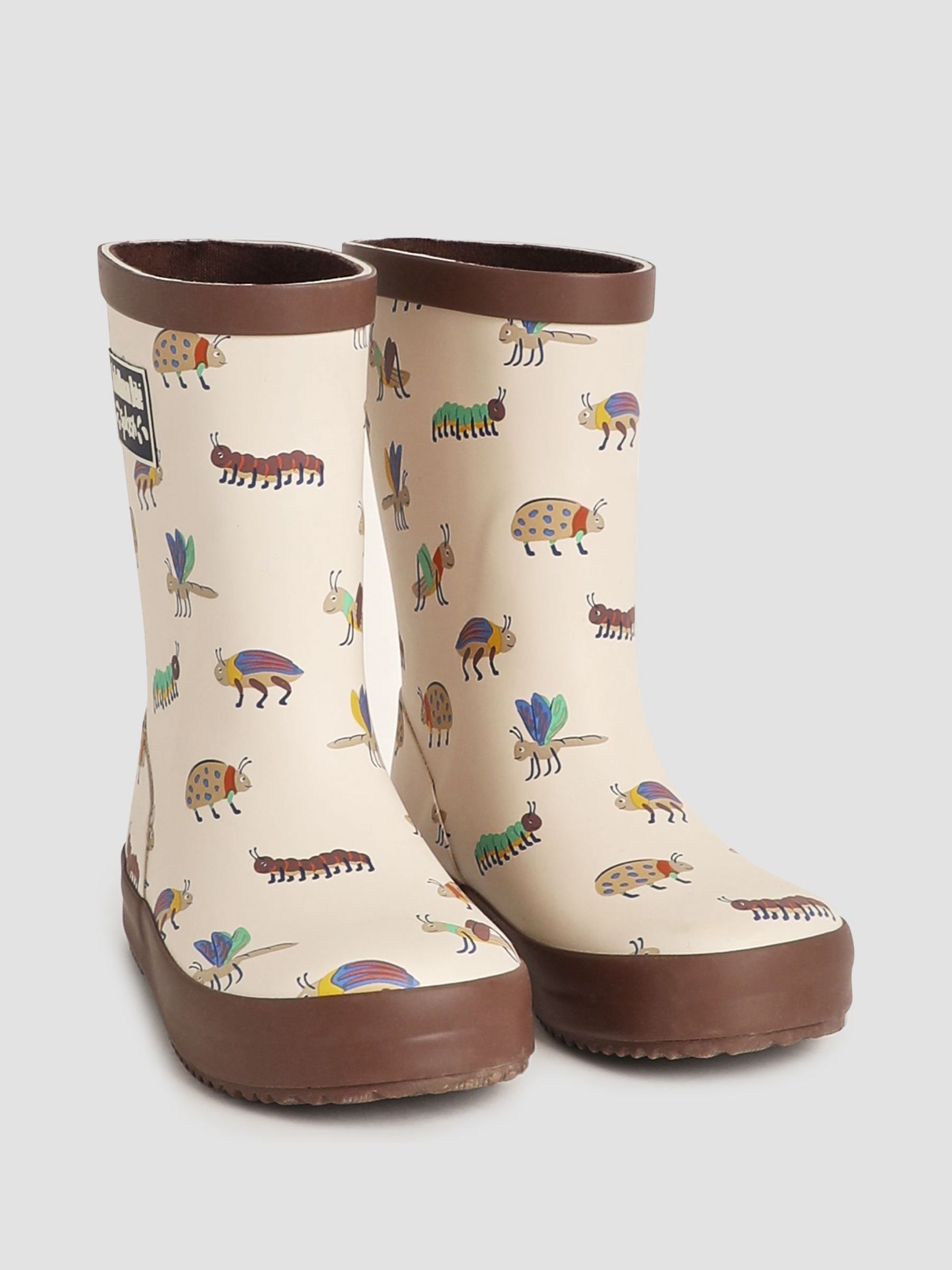 Brown Bug Print Wellies - Image 2 of 6