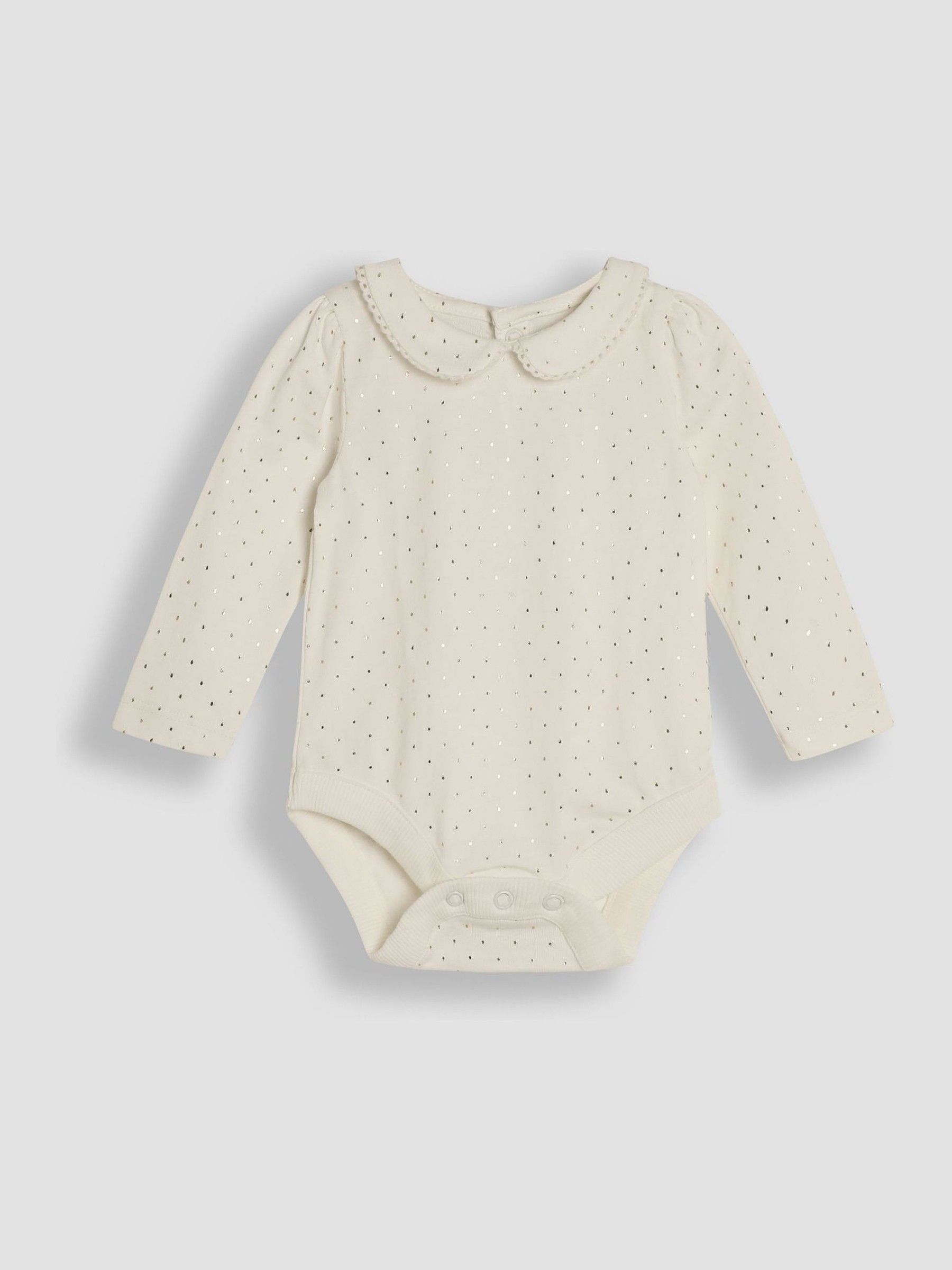 Natural Woodland Embroidered Baby Dress & Body Set - Image 4 of 6