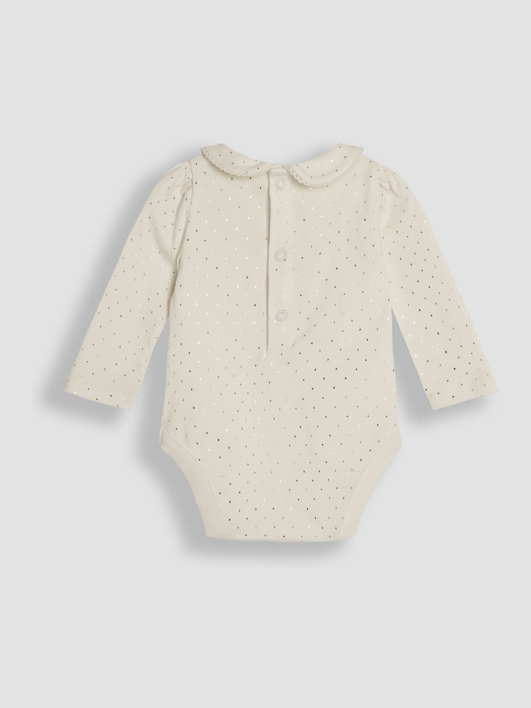 Natural Woodland Embroidered Baby Dress & Body Set - Image 5 of 6