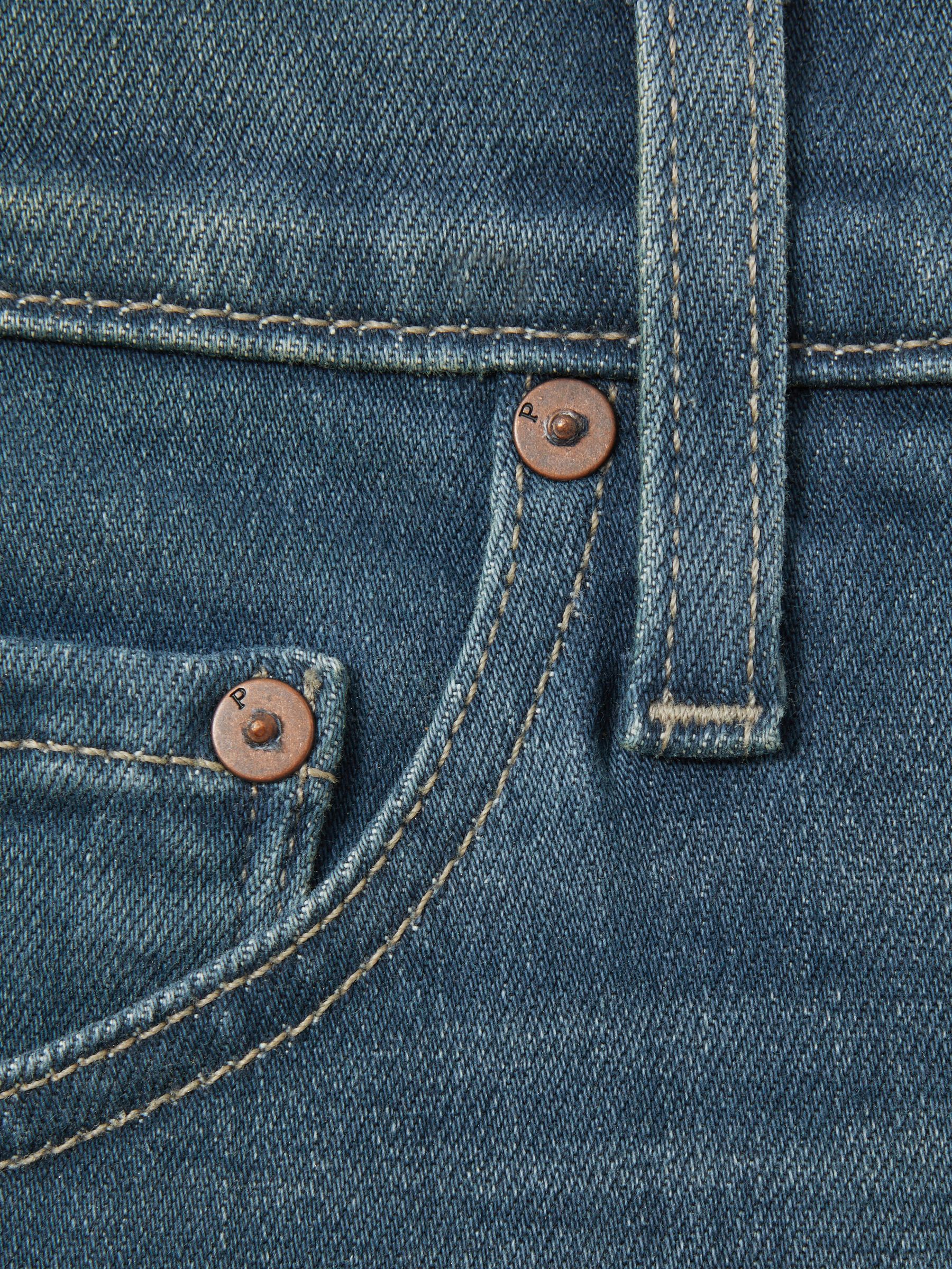 Paige Straight Leg Jeans in Foltz Blue - Image 2 of 6
