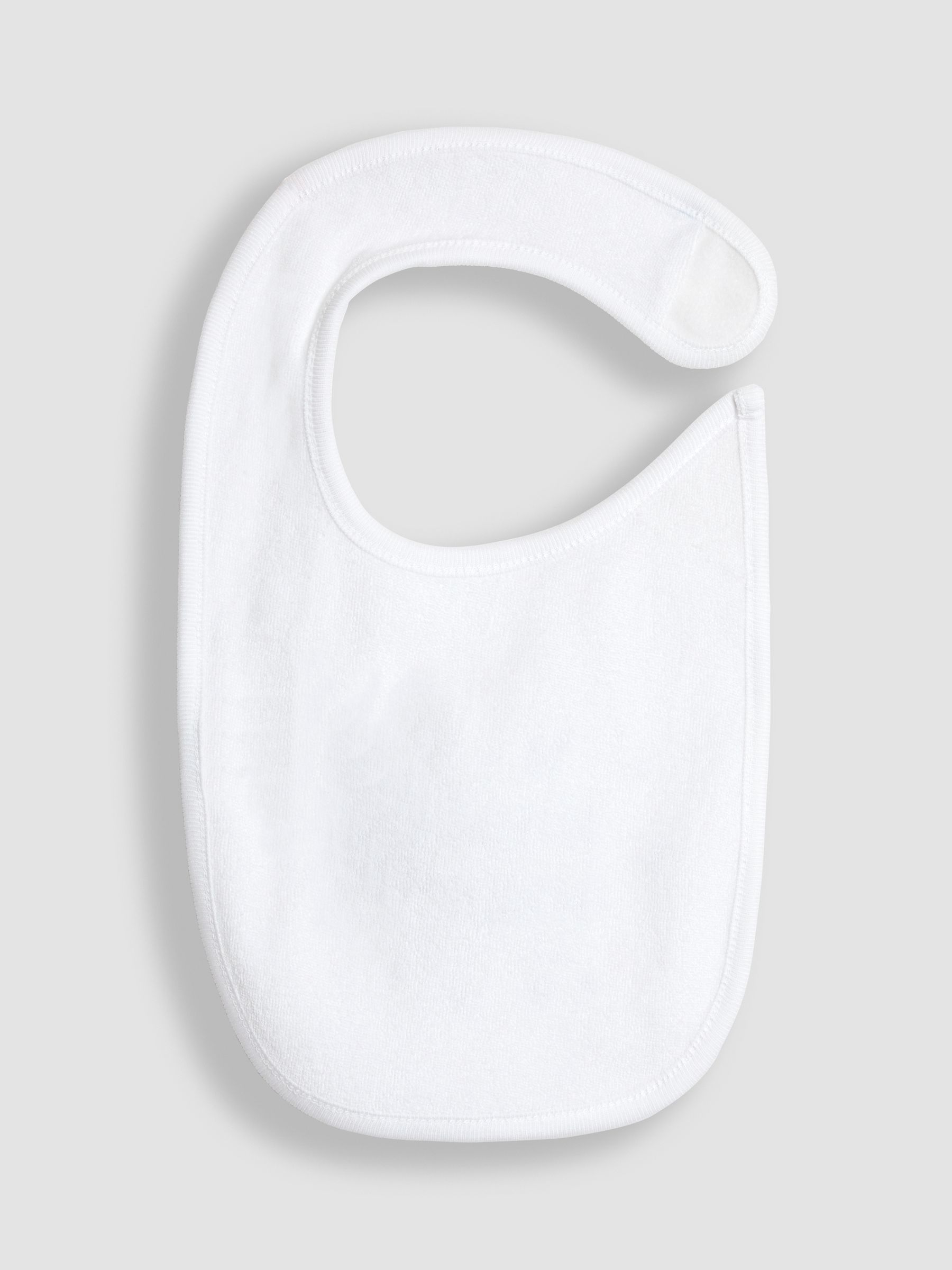 White Born In 2025 Embroidered Bib - Image 2 of 3