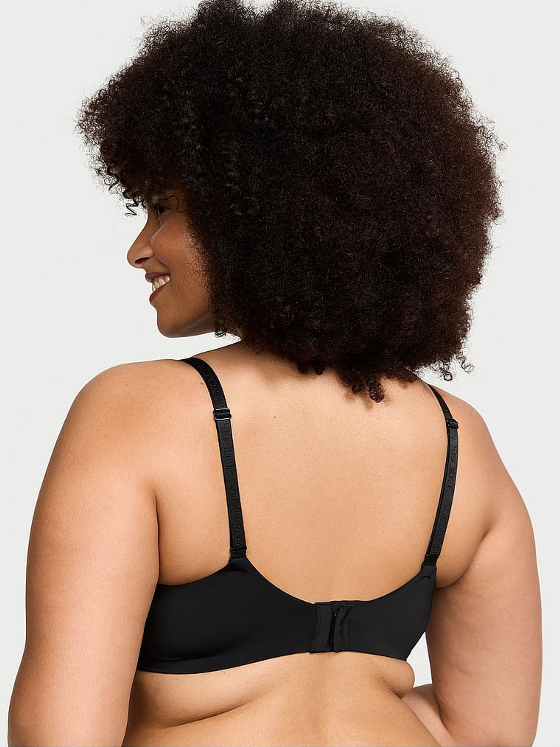 Black Strap Full Cup Push Up Bra - Image 2 of 3