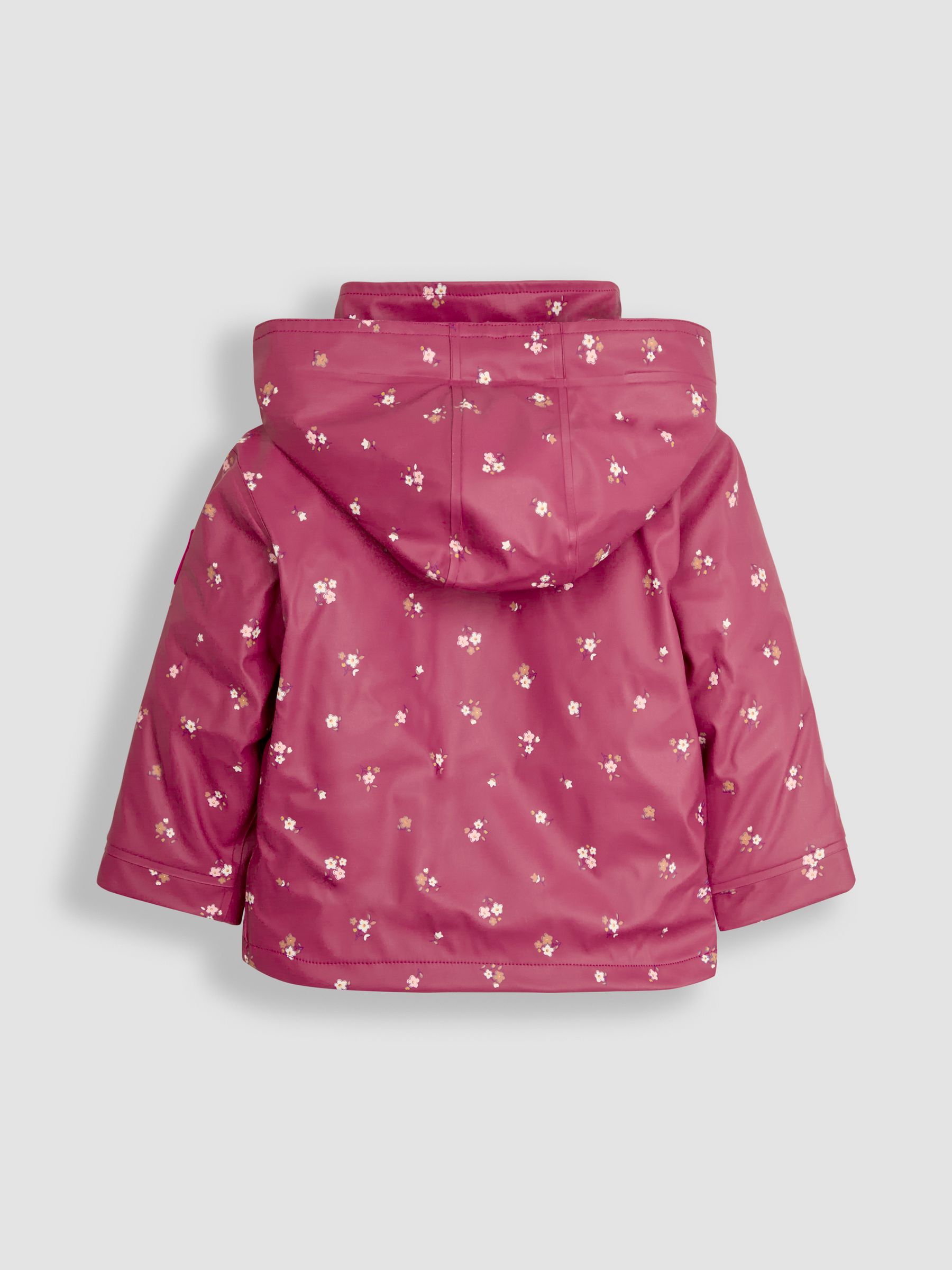 Pink Floral 3-In-1 Waterproof Jacket - Image 2 of 5