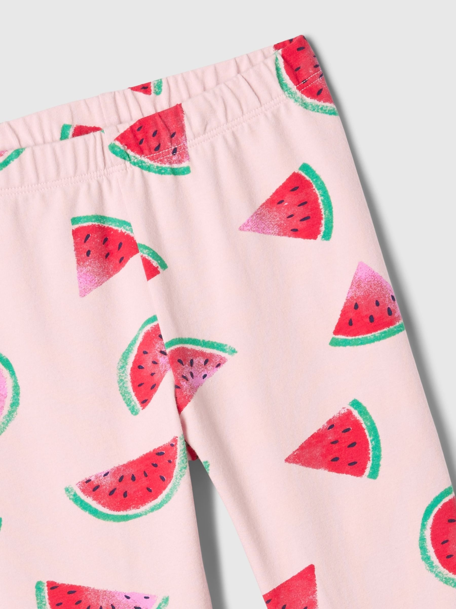 Red Print Pull On Leggings (Newborn-5yrs) - Image 3 of 3